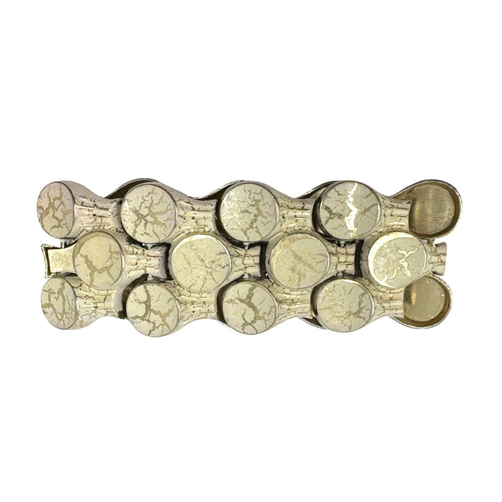 Ombre Crackle Finish Stretch Bracelet