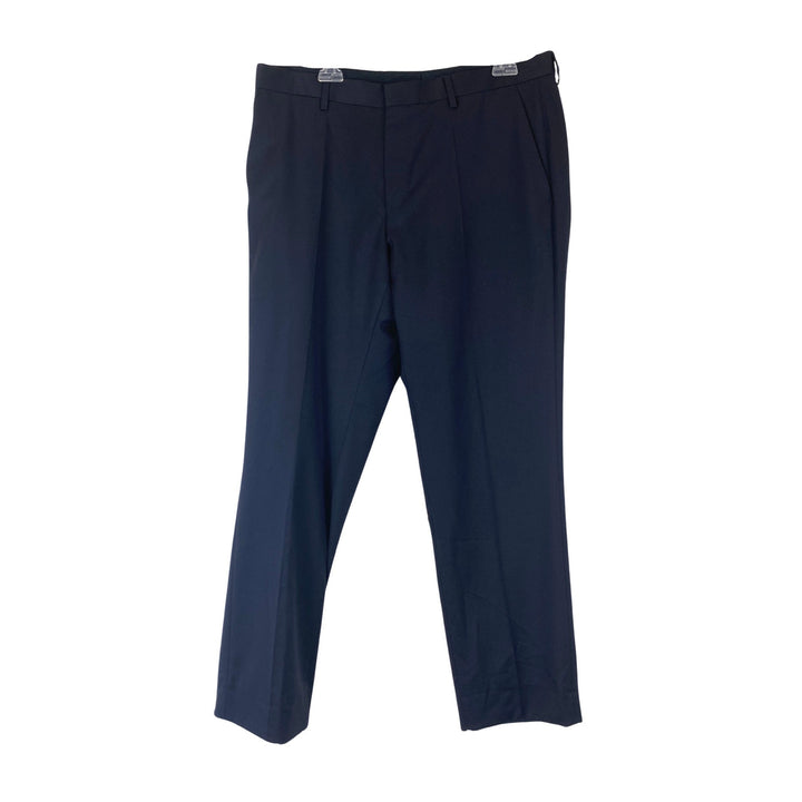 Hugo Boss Regular Fit Wool Trousers-Thumbnail