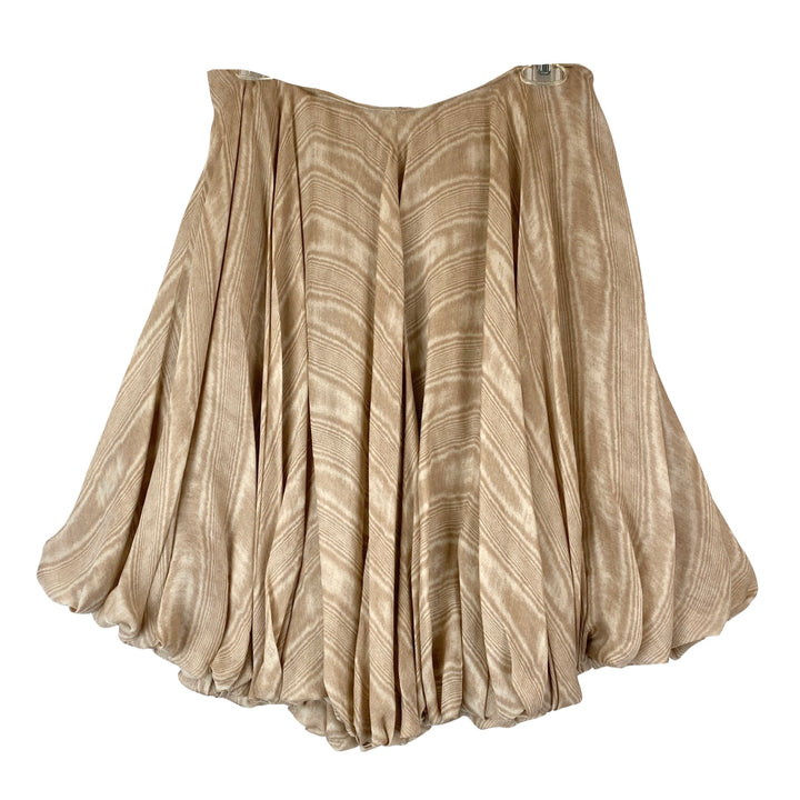 Zac Posen Rose Chiffon Bubble Skirt