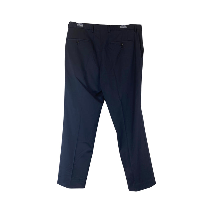 Hugo Boss Regular Fit Wool Trousers-Back
