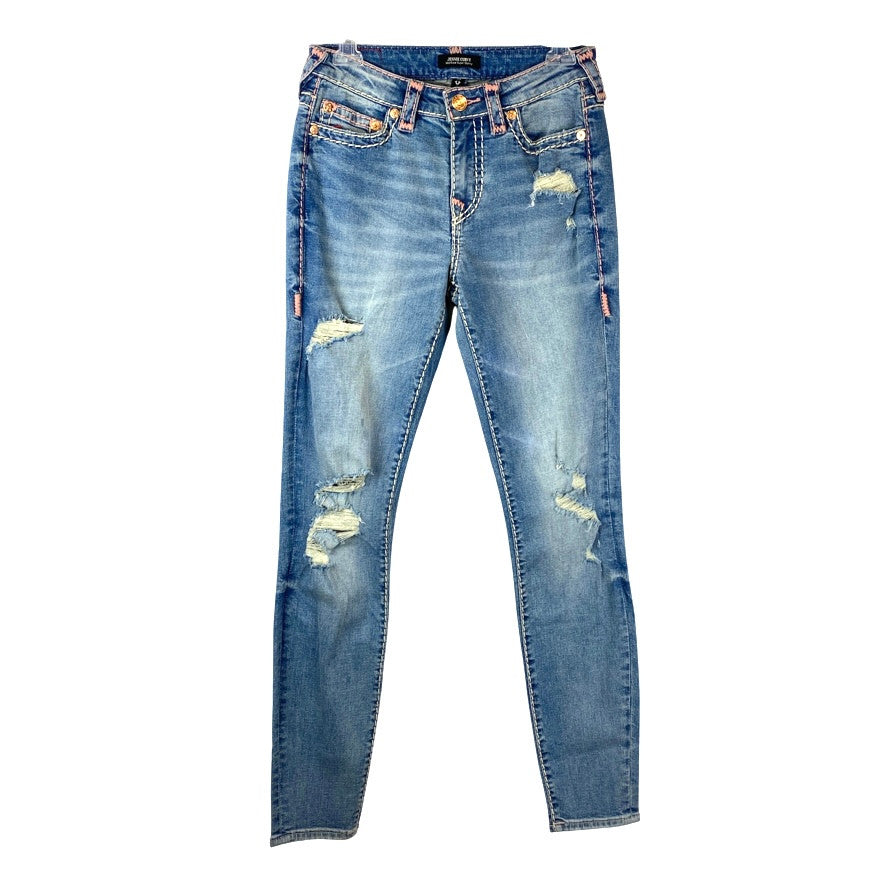 NEW True 2024 Religion Distressed Skinny Jeans