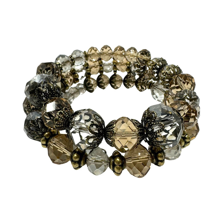 Crystal Bead Wrap Bracelet