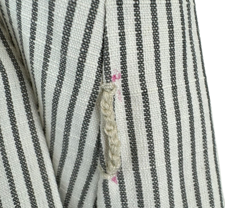 Striped Waist Tie Dress