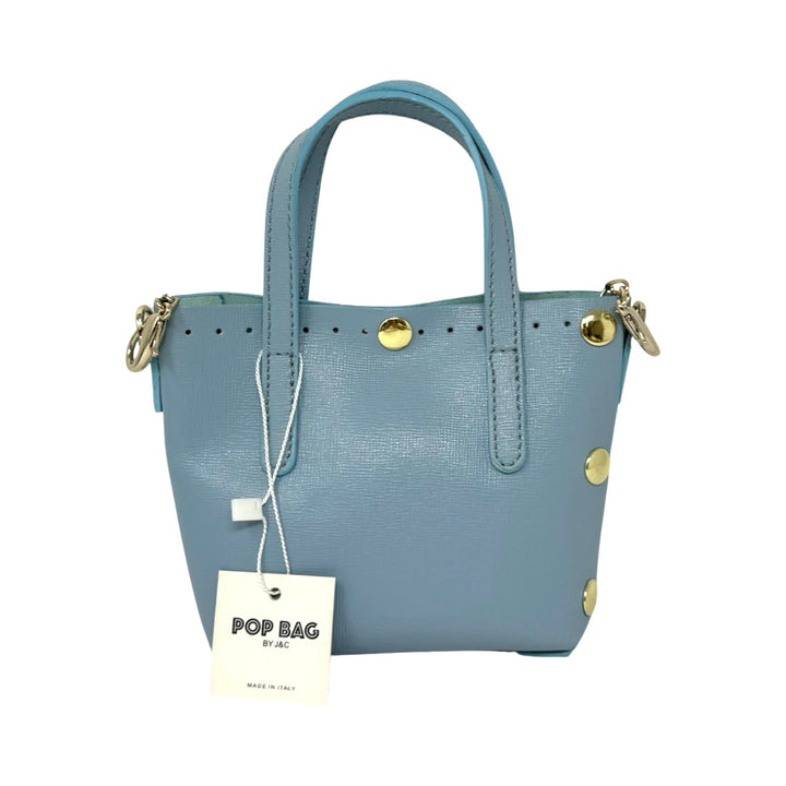Pop Bag Micro Crossbody Bag-Blue Back