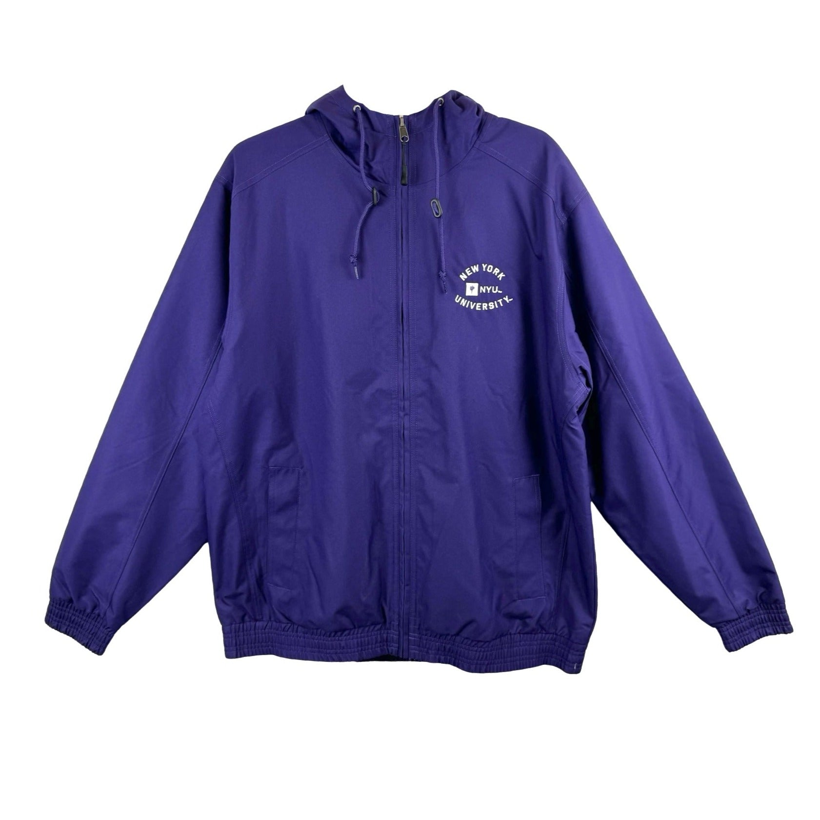 Champion purple windbreaker best sale