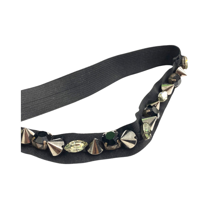 Marni Rhinestone And Stud Embellished Hair Band