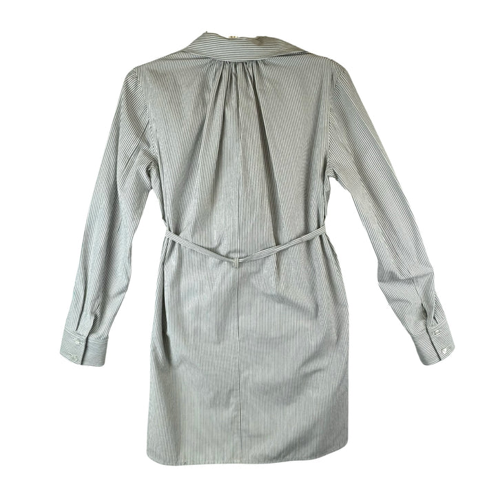 Striped Waist Tie Dress