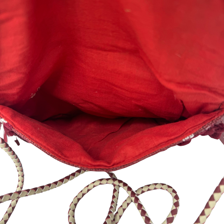 Shashi Coin and Pom Pom Crossbody Bag