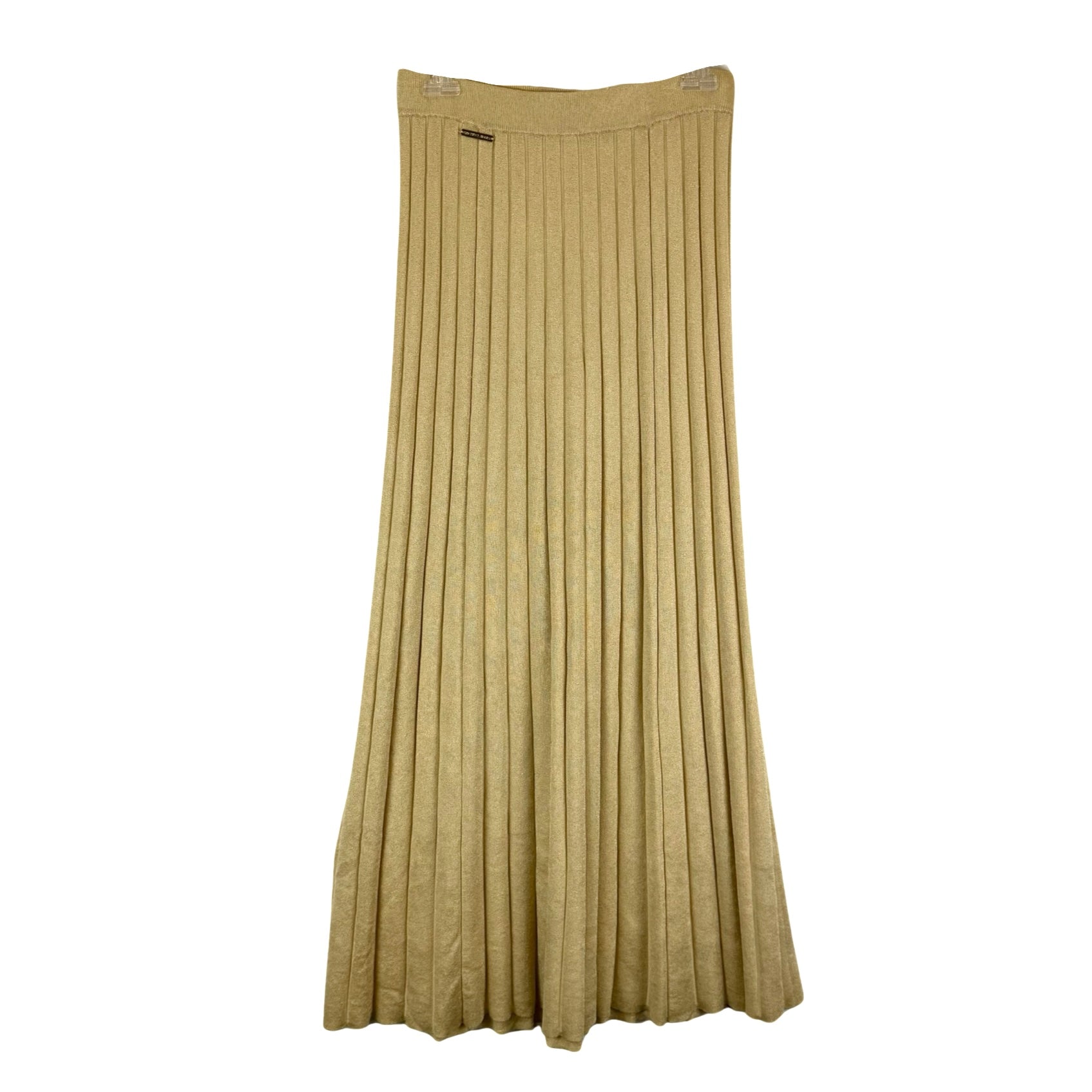 MICHAEL Michael Kors Metallic Rib Knit Maxi Skirt