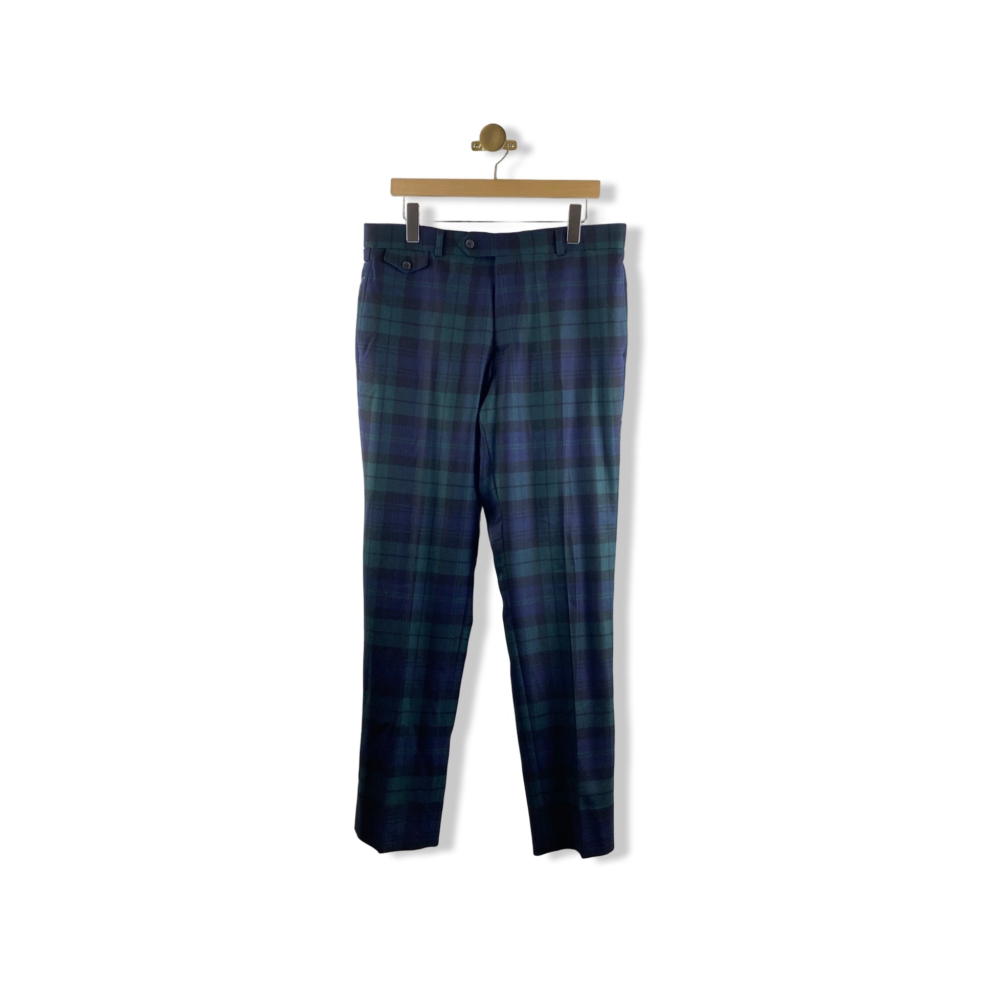 Brooks Brothers Classic Plaid Dress Pants