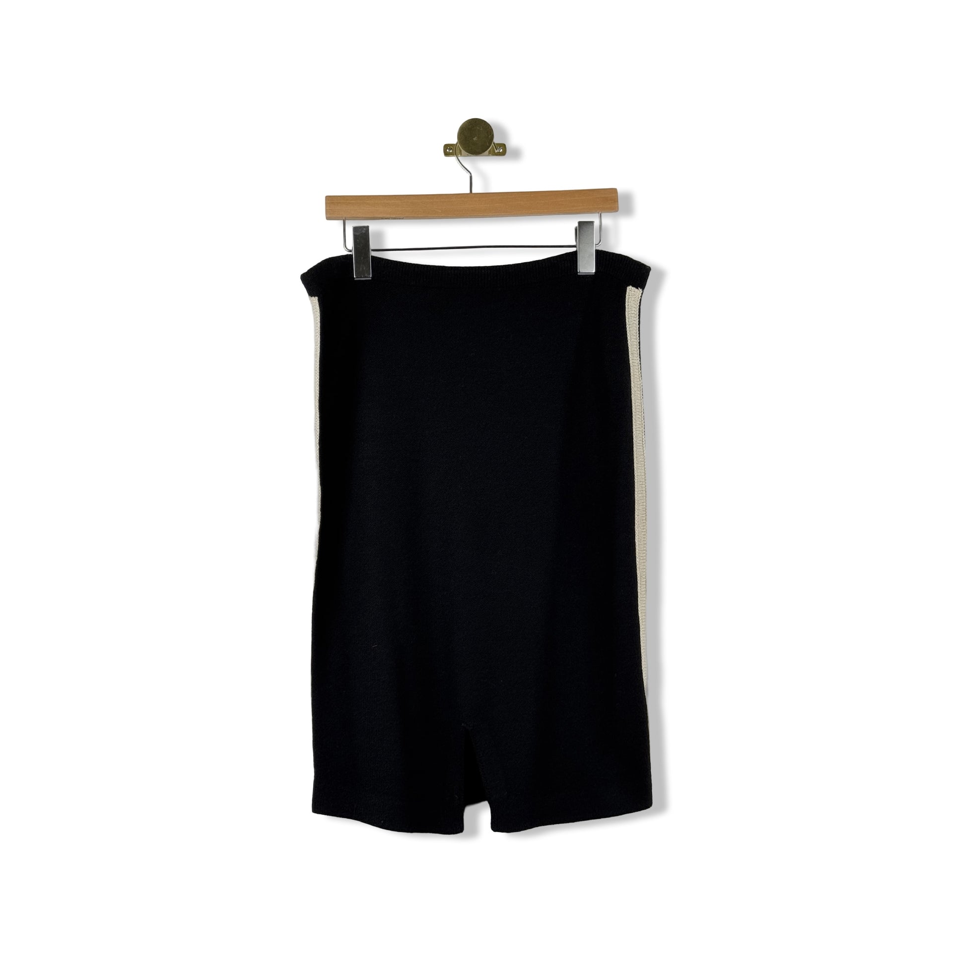 Vintage Steve Fabrikant Side Stripe Knit Skirt