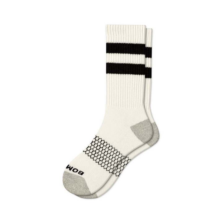 Bombas Striped Calf Length Socks