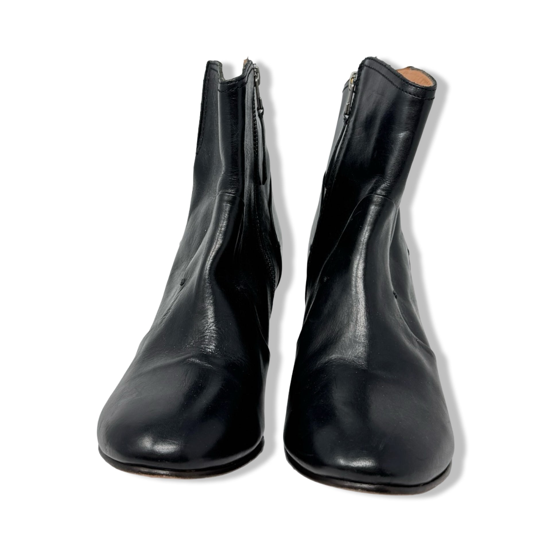 Frye Pointed Toe Heeled Boot