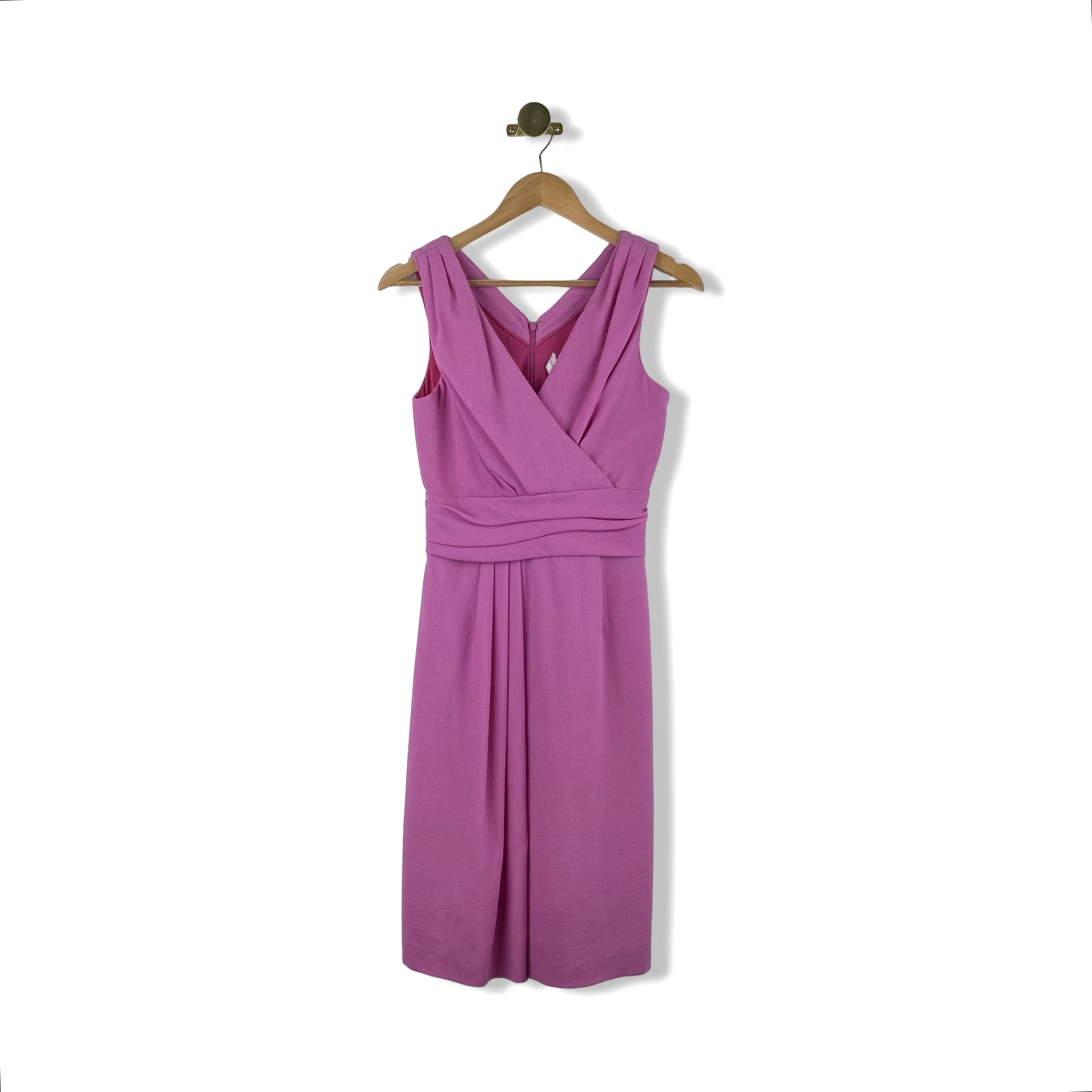 Carolina Herrera Pleated Midi Dress