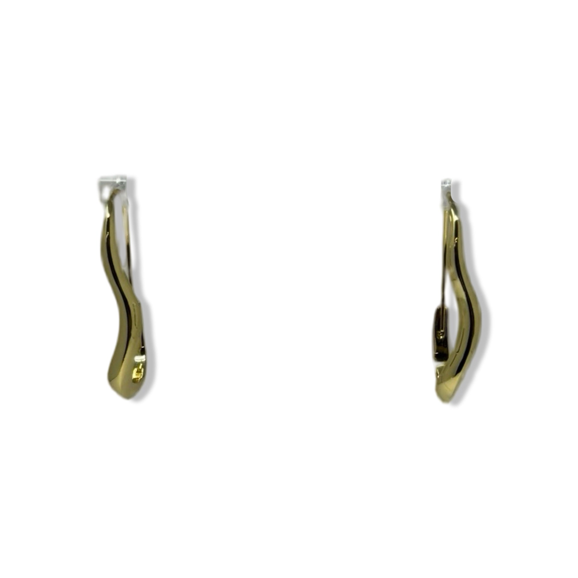 Shashi Mia Wave Hoop Earrings