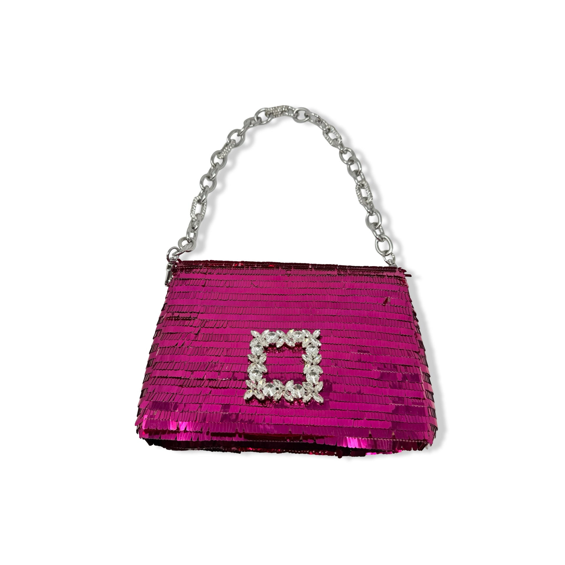 Nina Square Sequin Purse