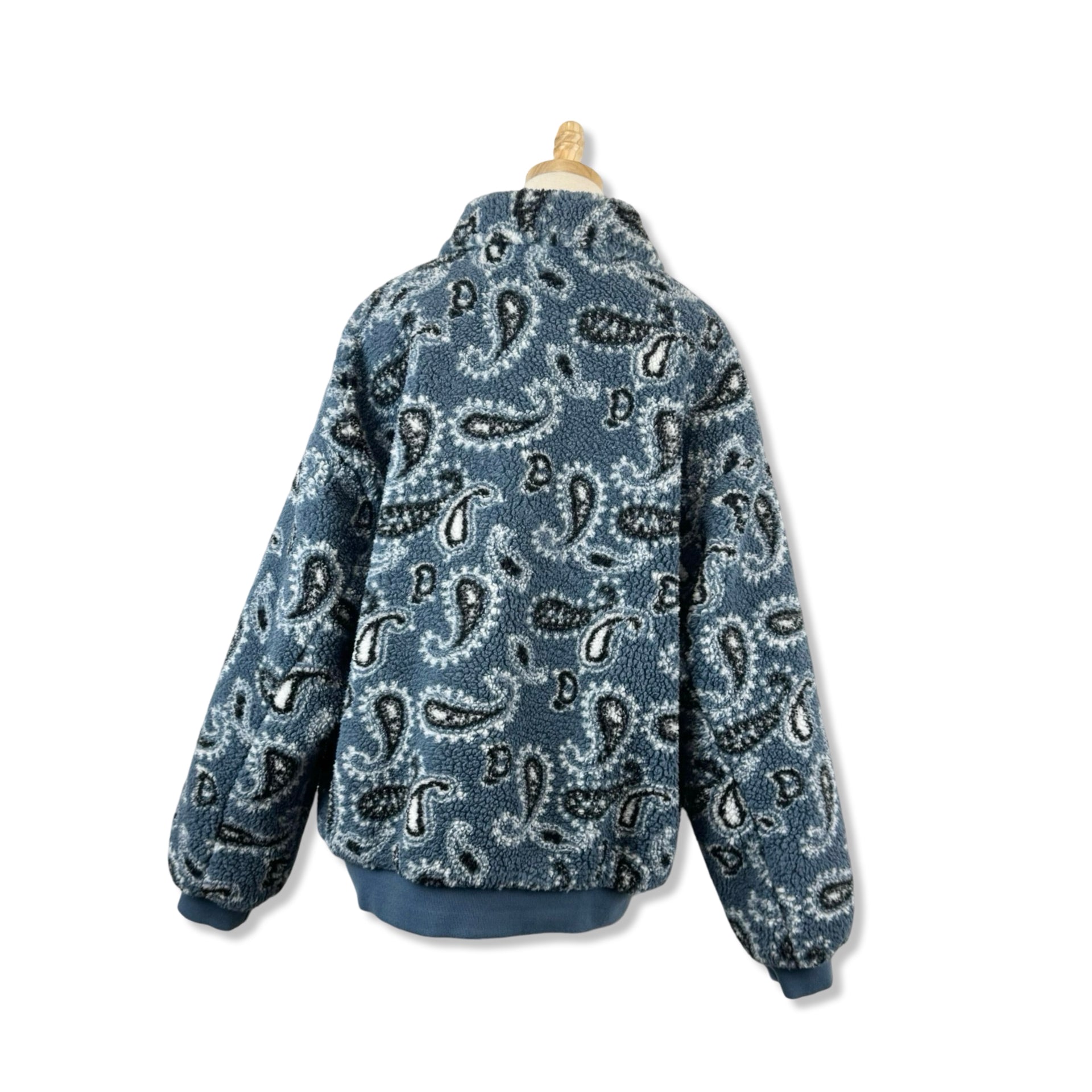 Iets Frans Paisley Zip up Fleece