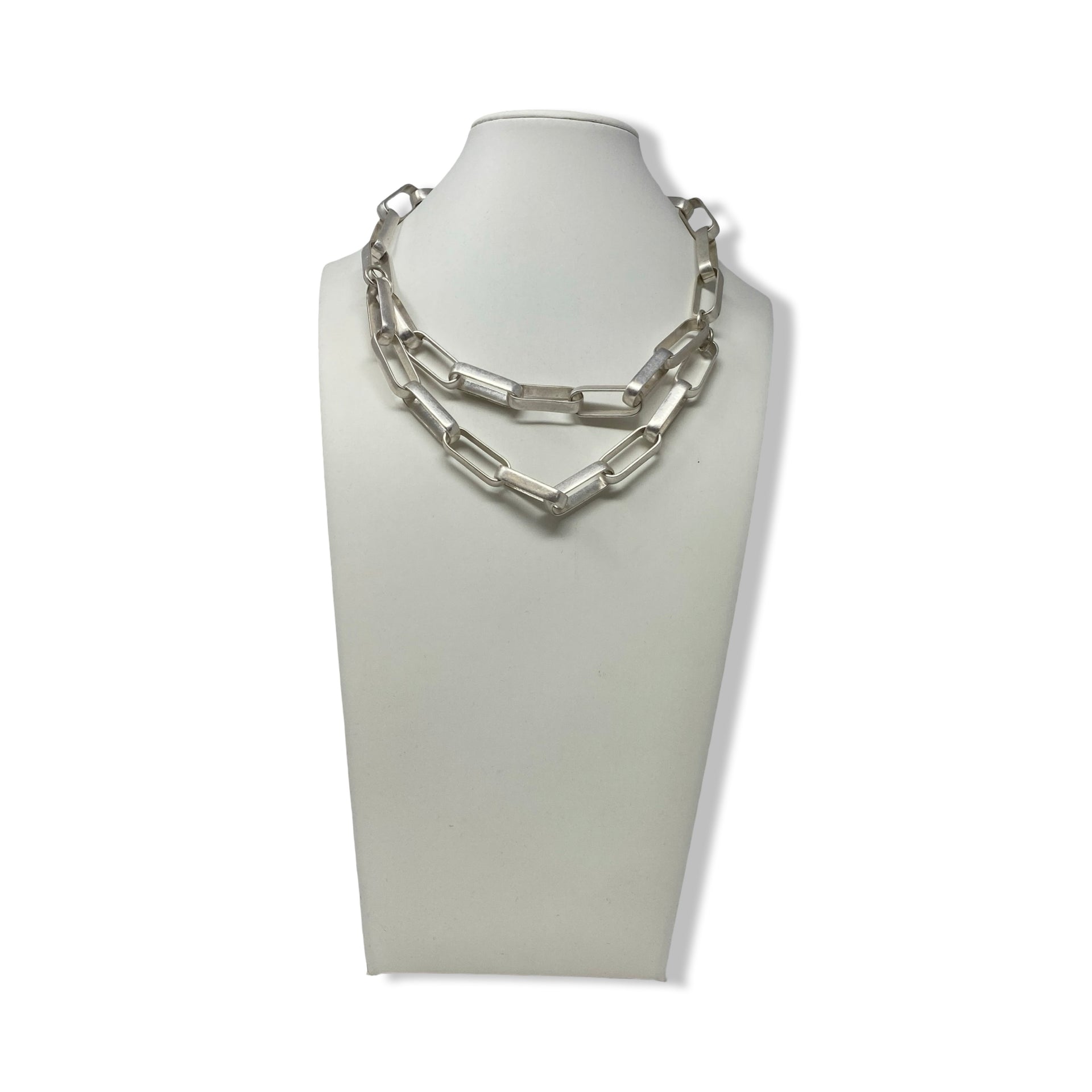 Kenneth Cole Link Chain Layered Necklace