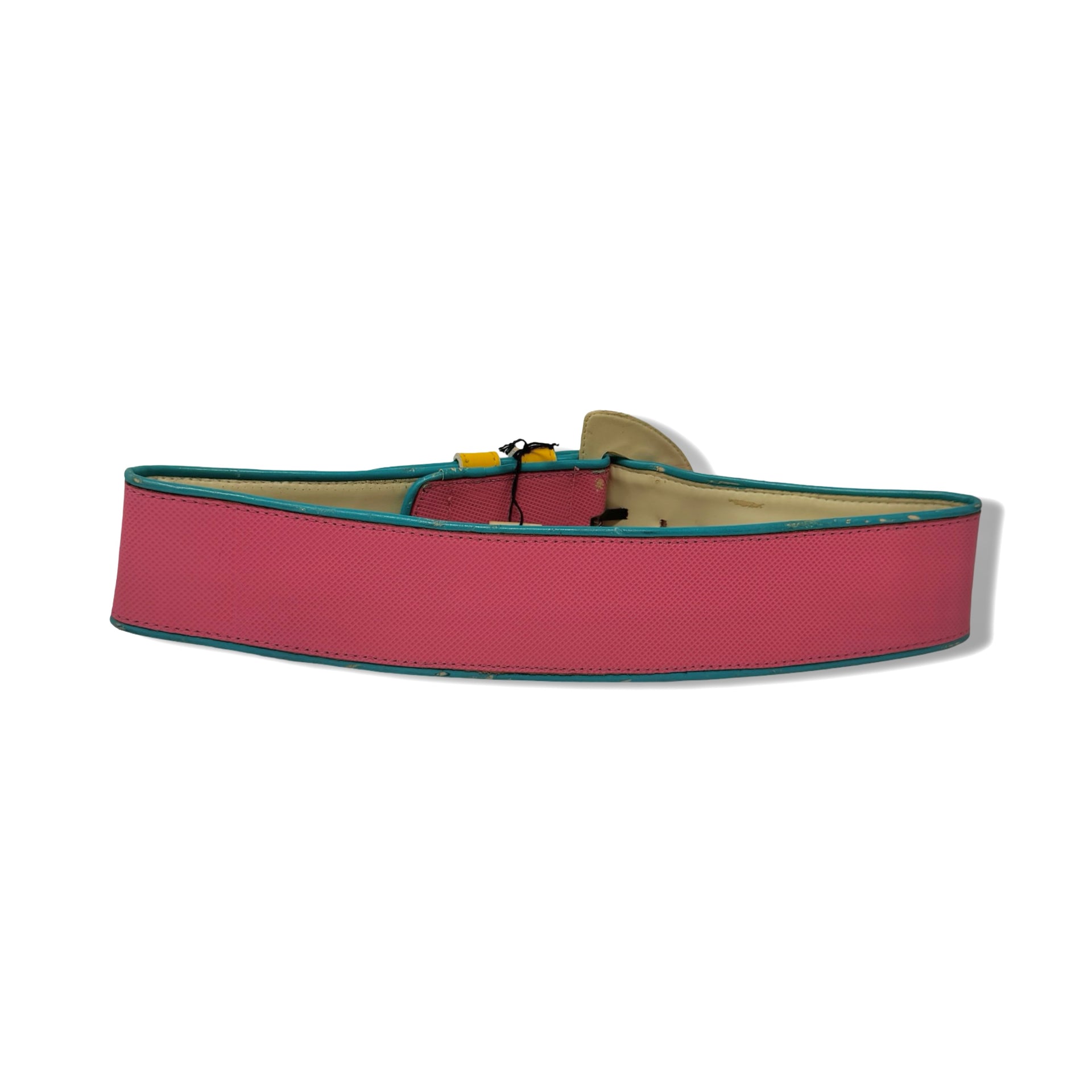 Vintage R.J. Graziano '87 Colorblock Contrast Trim Belt