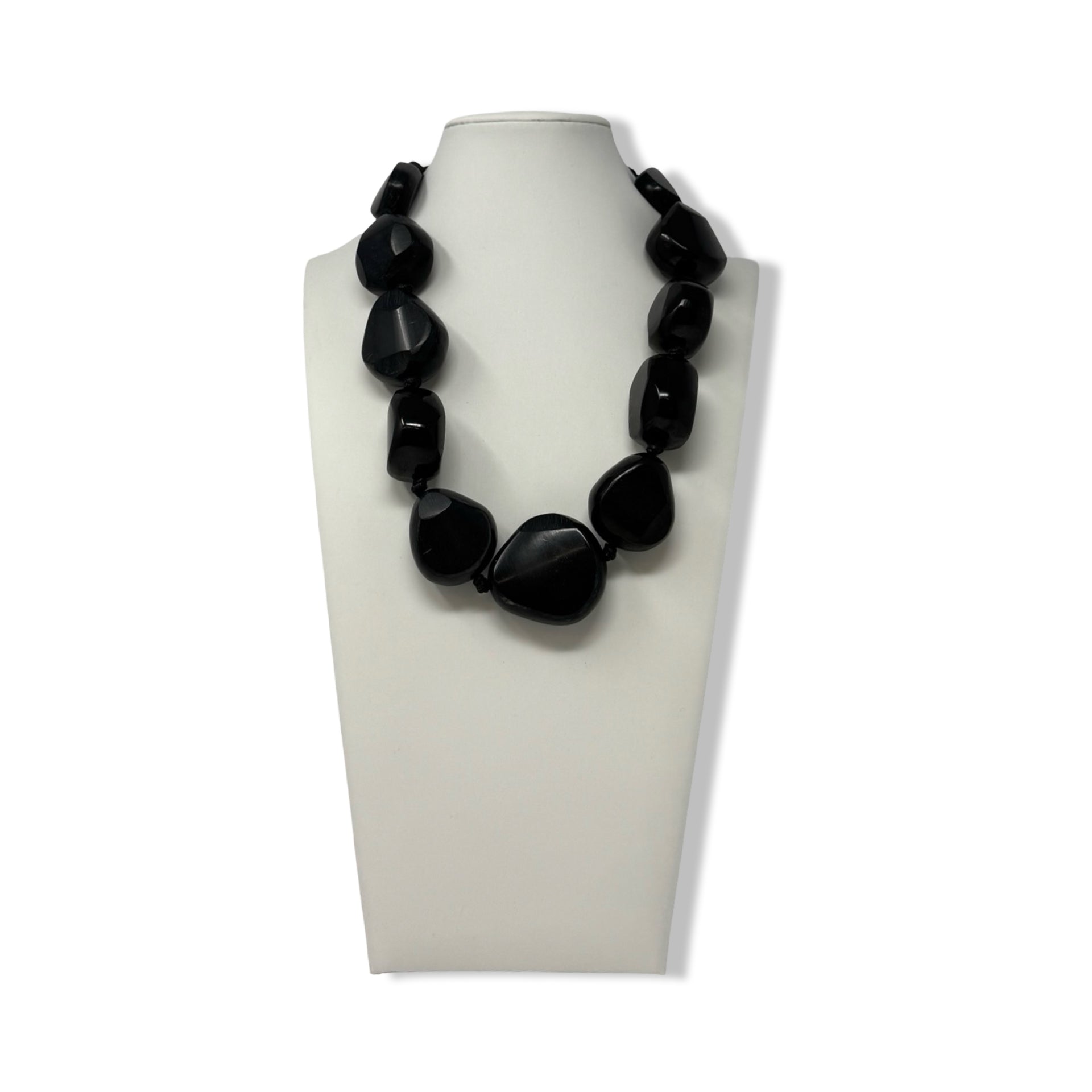 R.J. Graziano Carved Bone Rope Necklace