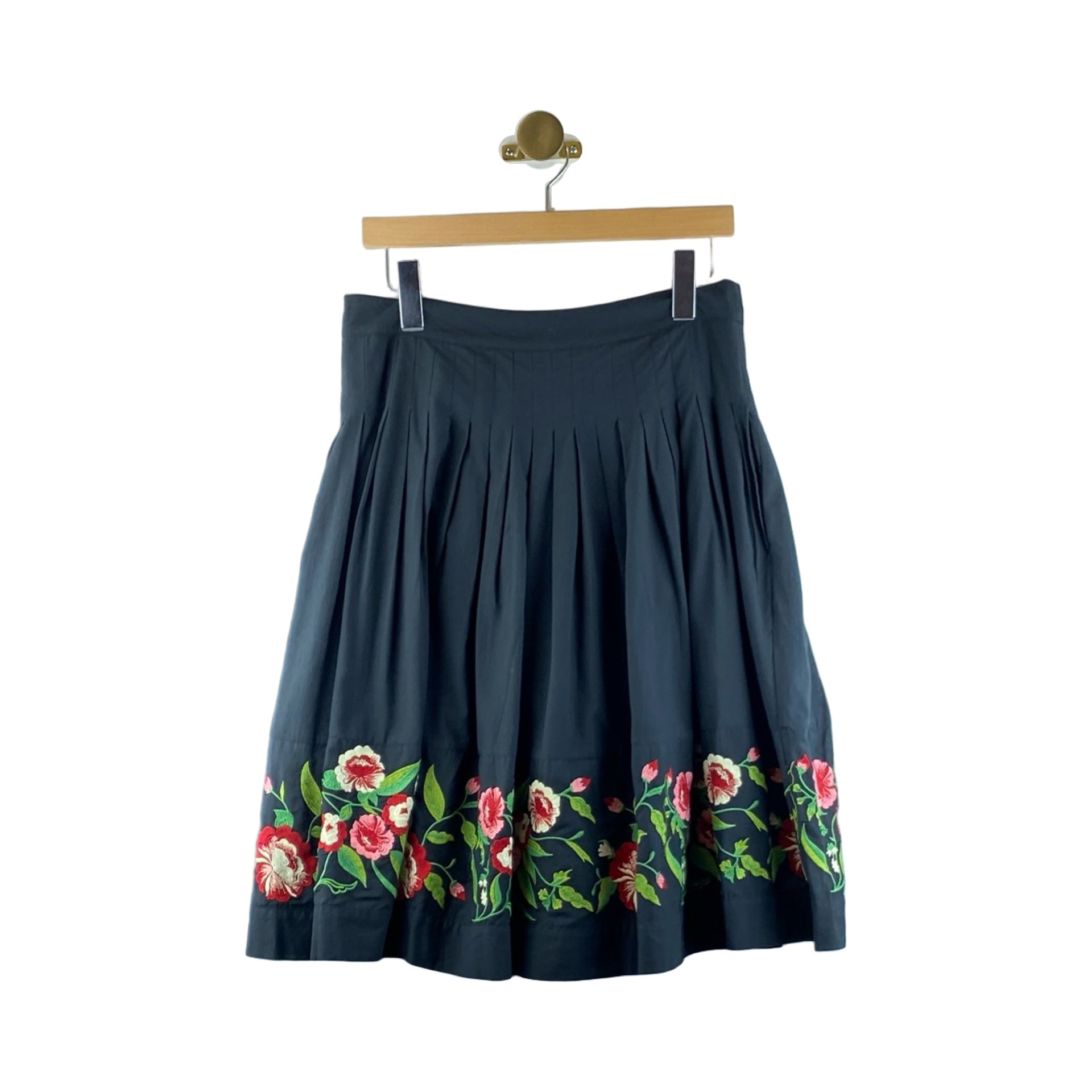 Area Stars Embroideried Circle Skirt
