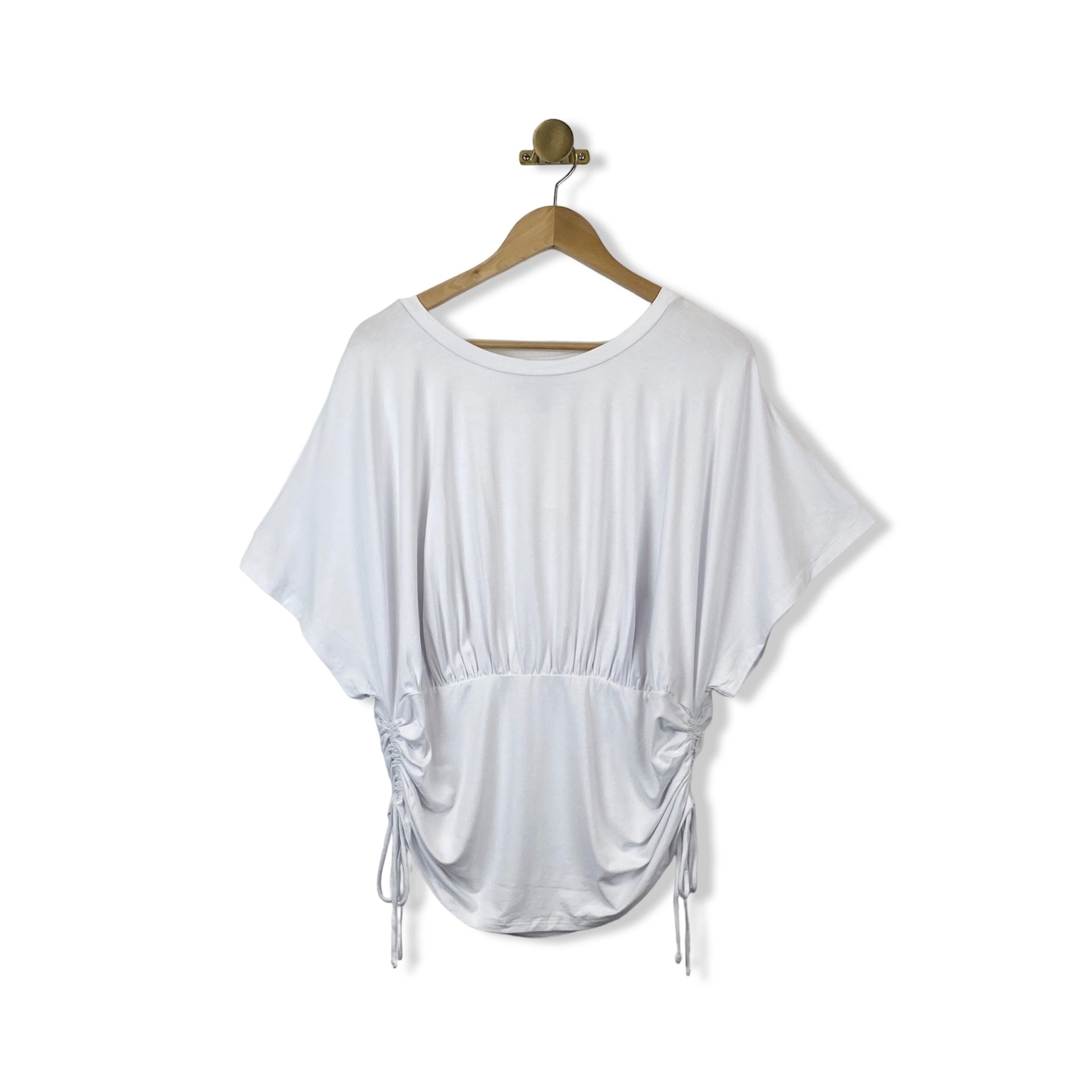 Eloquii Ruched Side Tie Top
