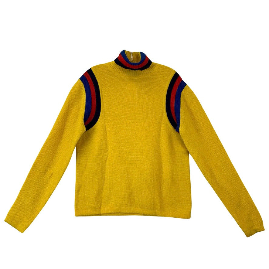 Vintage Ahead USA Wool Knit Turtleneck Sweater-Thumbnail