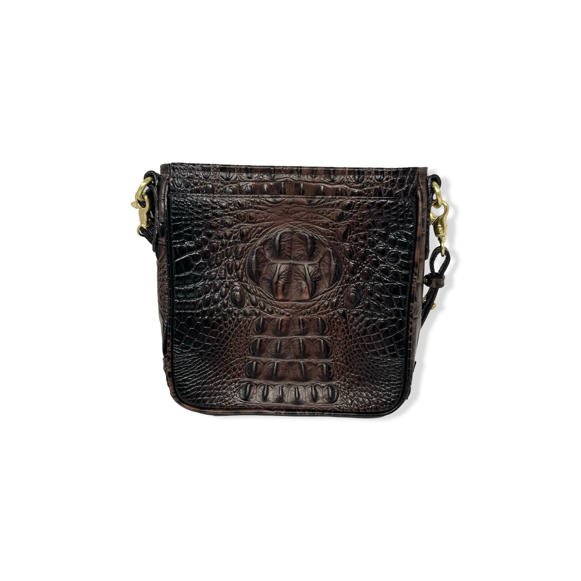 Brahmin Mock Croc Crossbody Bag