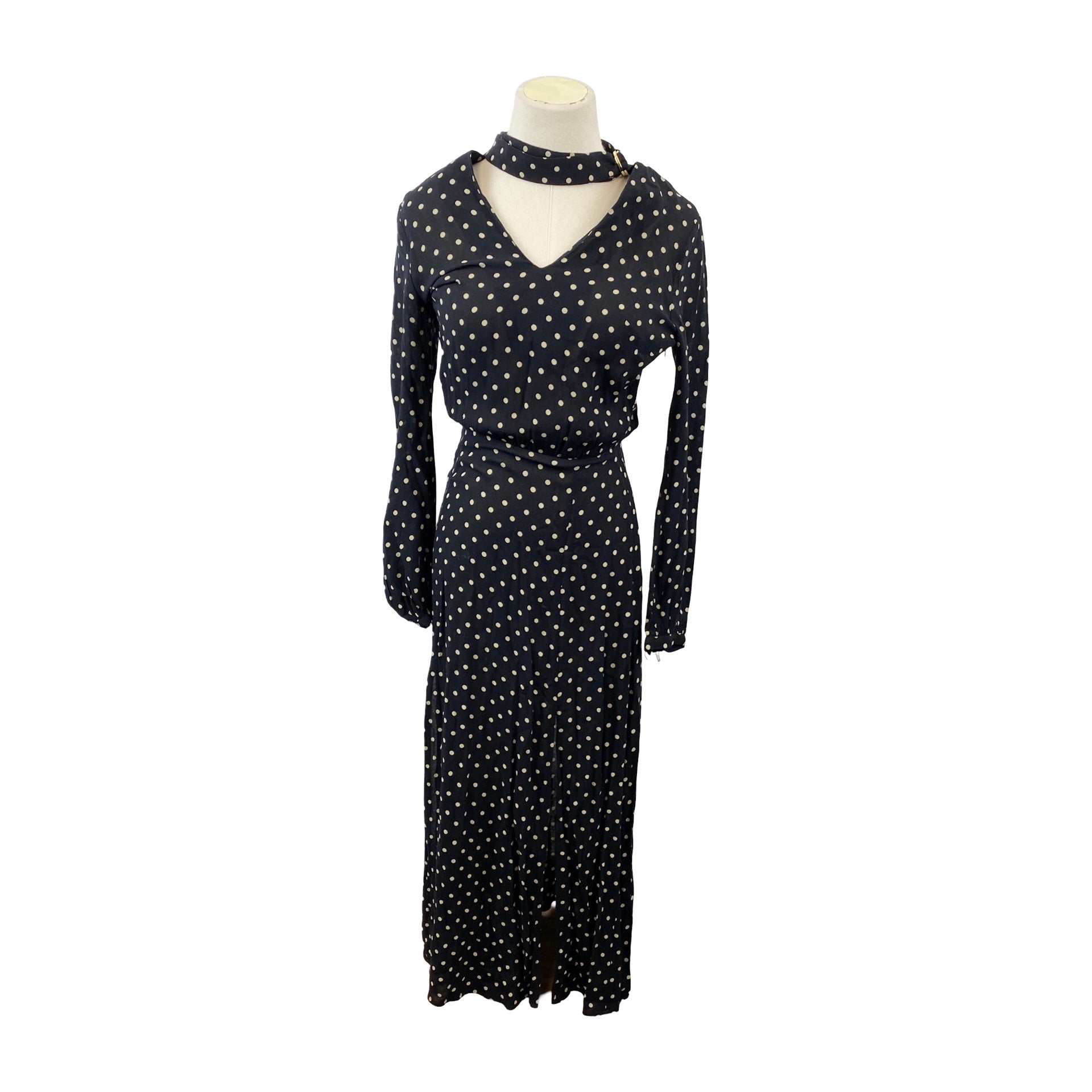 Zimmermann Long Sleeve Polka Dot Dress