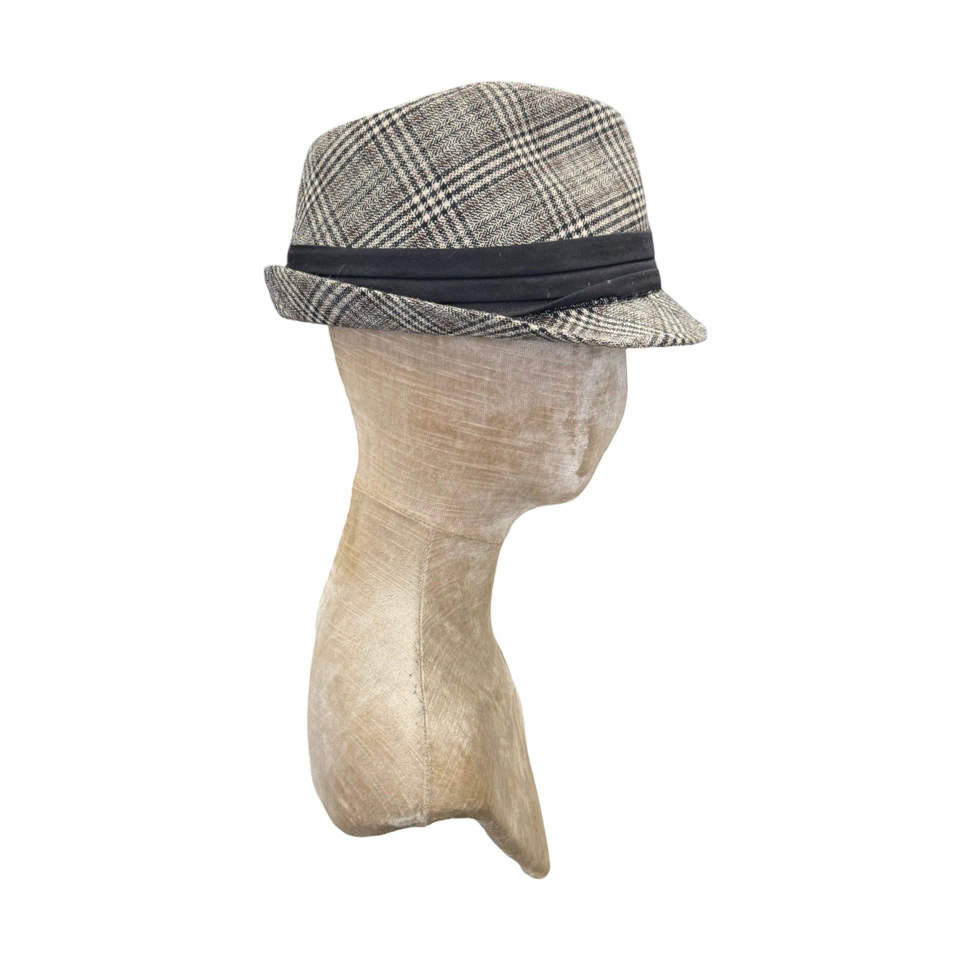 Concept One Accessories Plaid Fedora