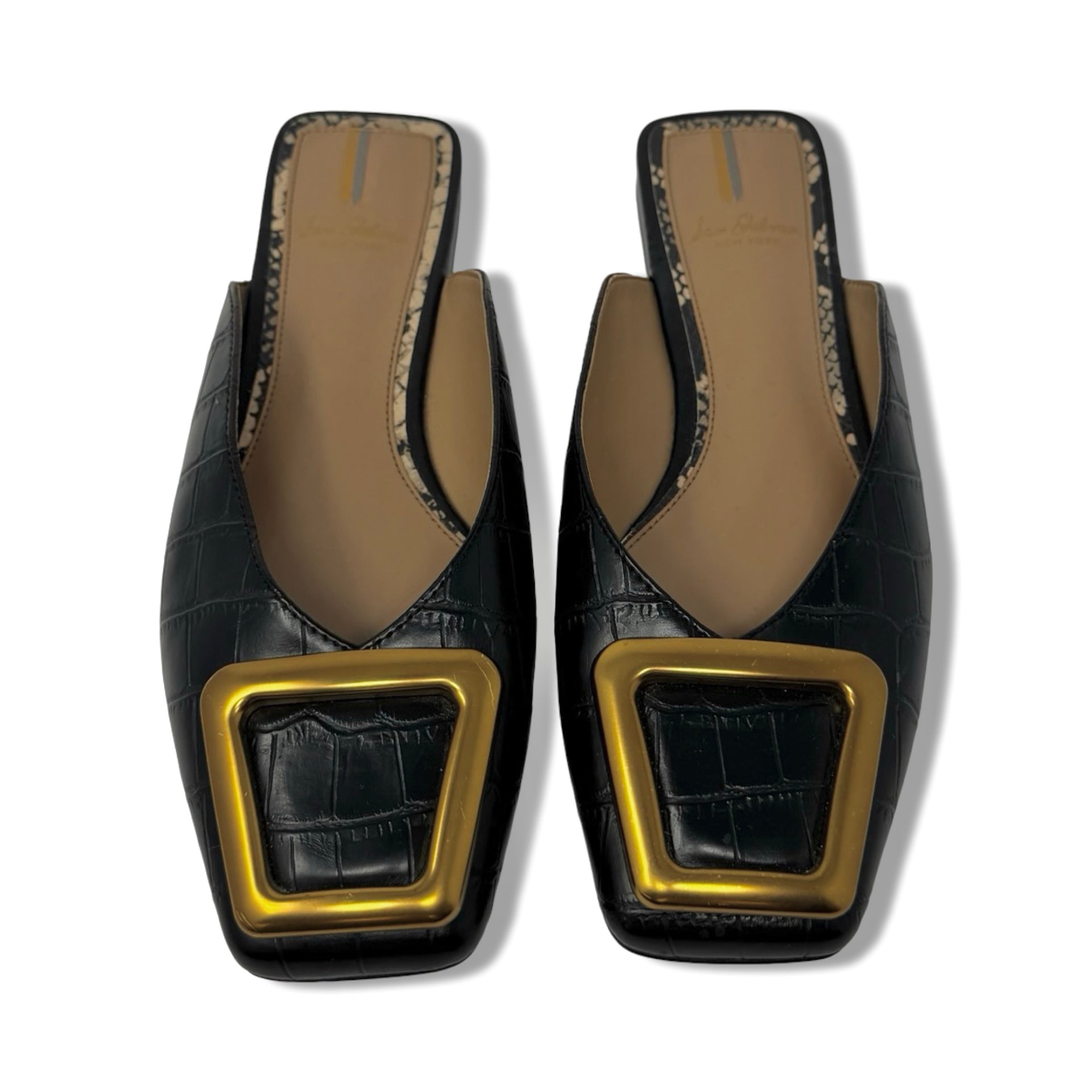 Sam Edelman Lavina Buckle Mule Flats