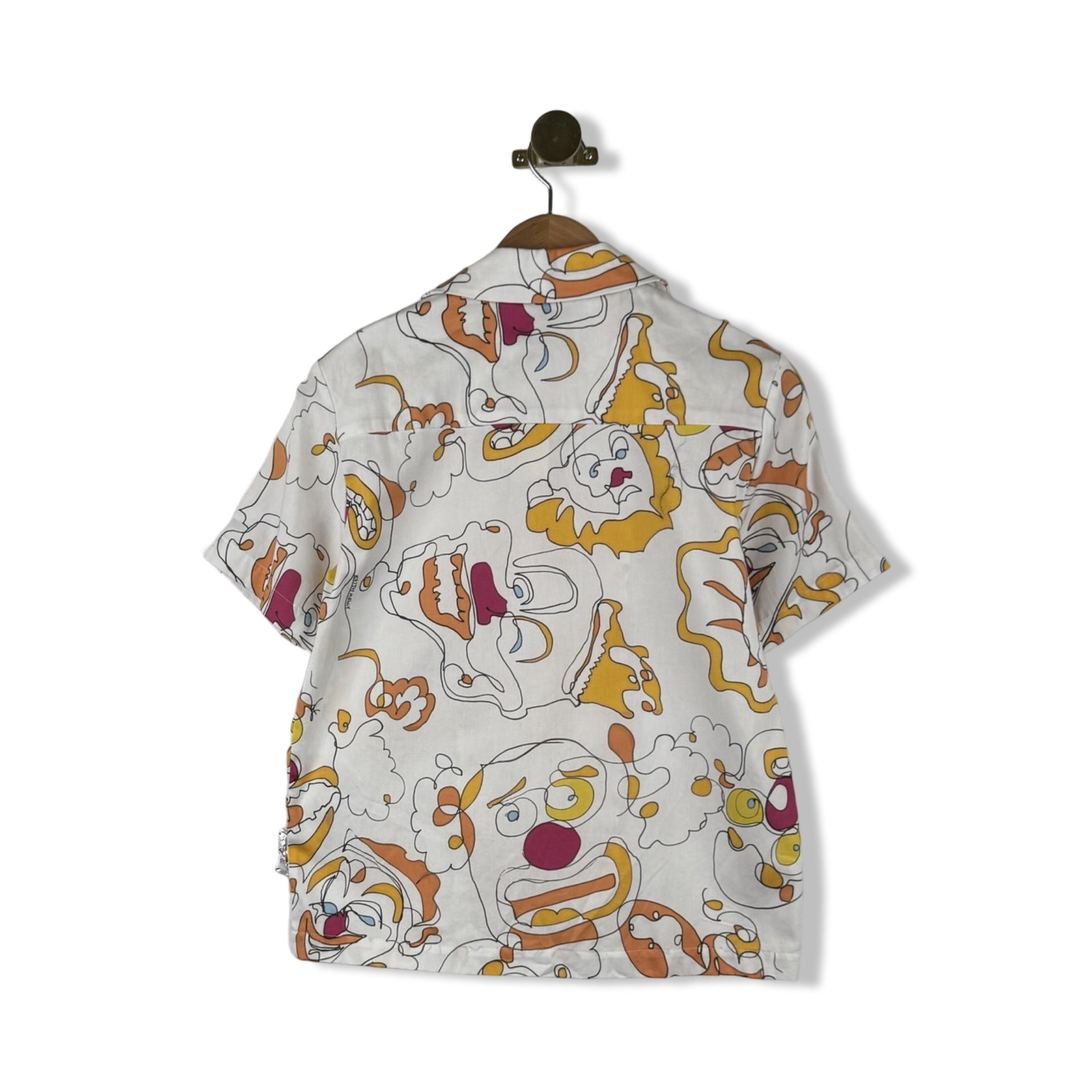 Keith Kelly Patterned Short Sleeve Button Down