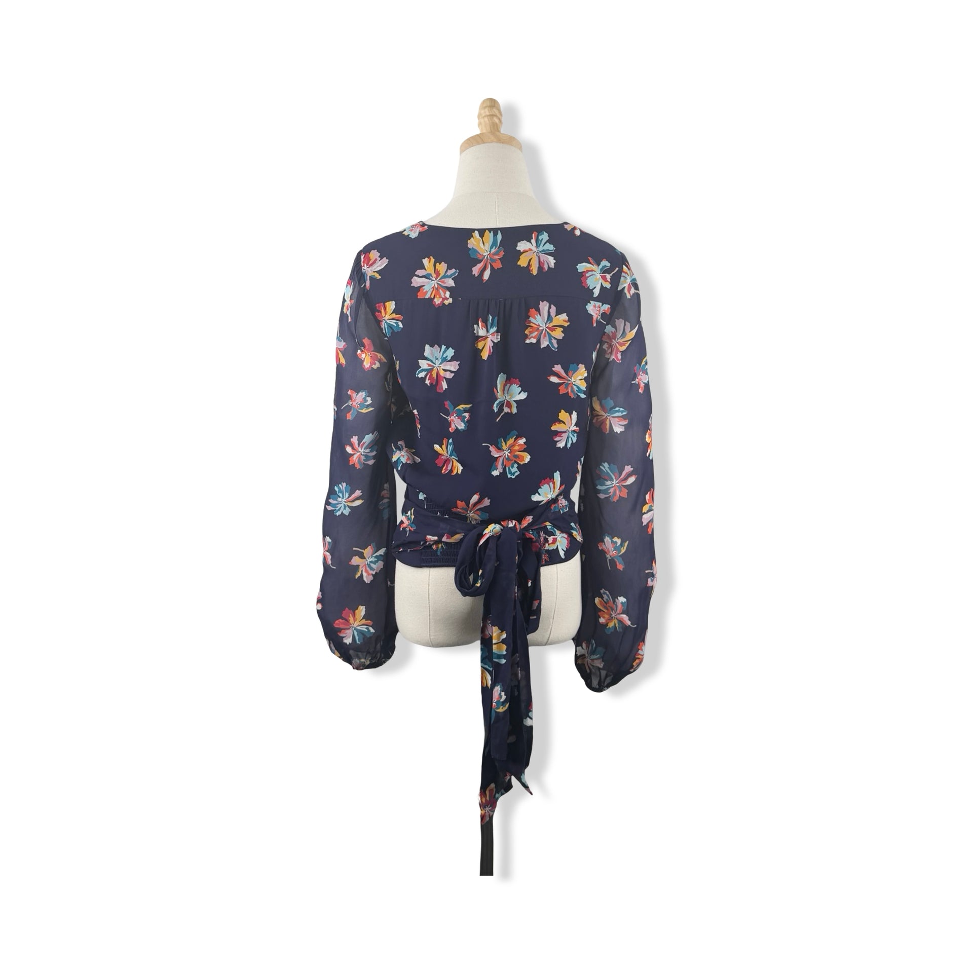 Shoshanna Floral Tie Top