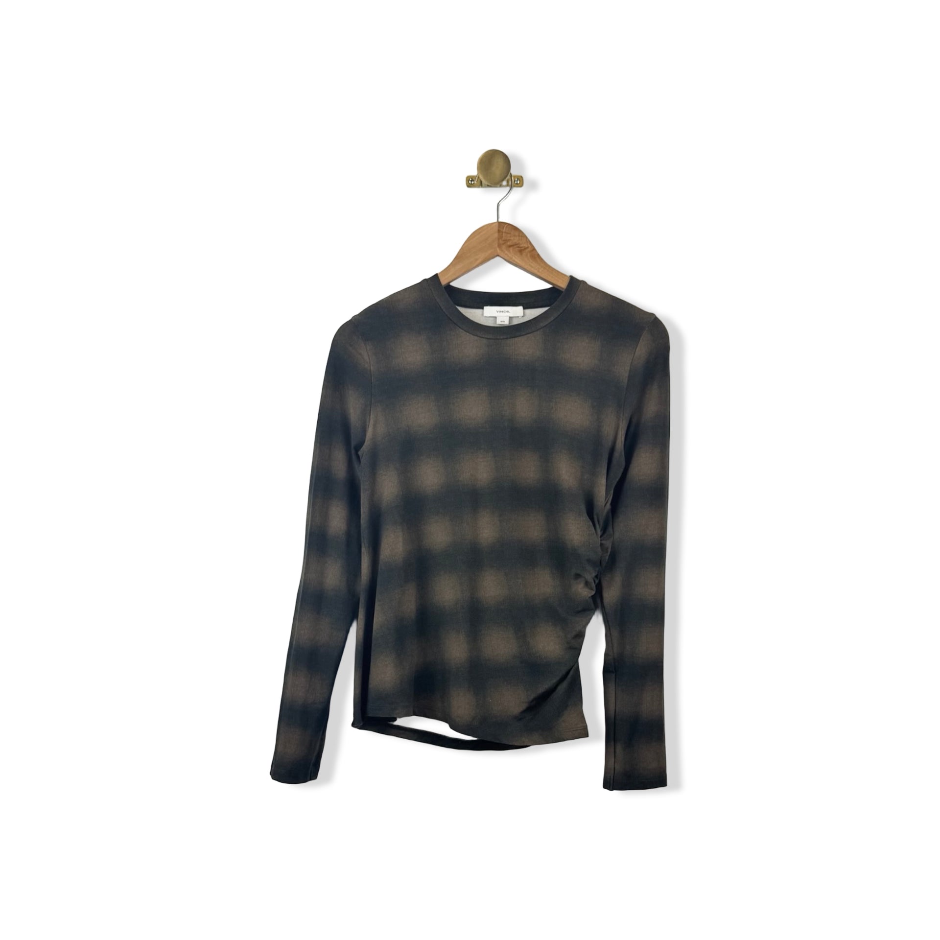 Vince Ruched Long Sleeve