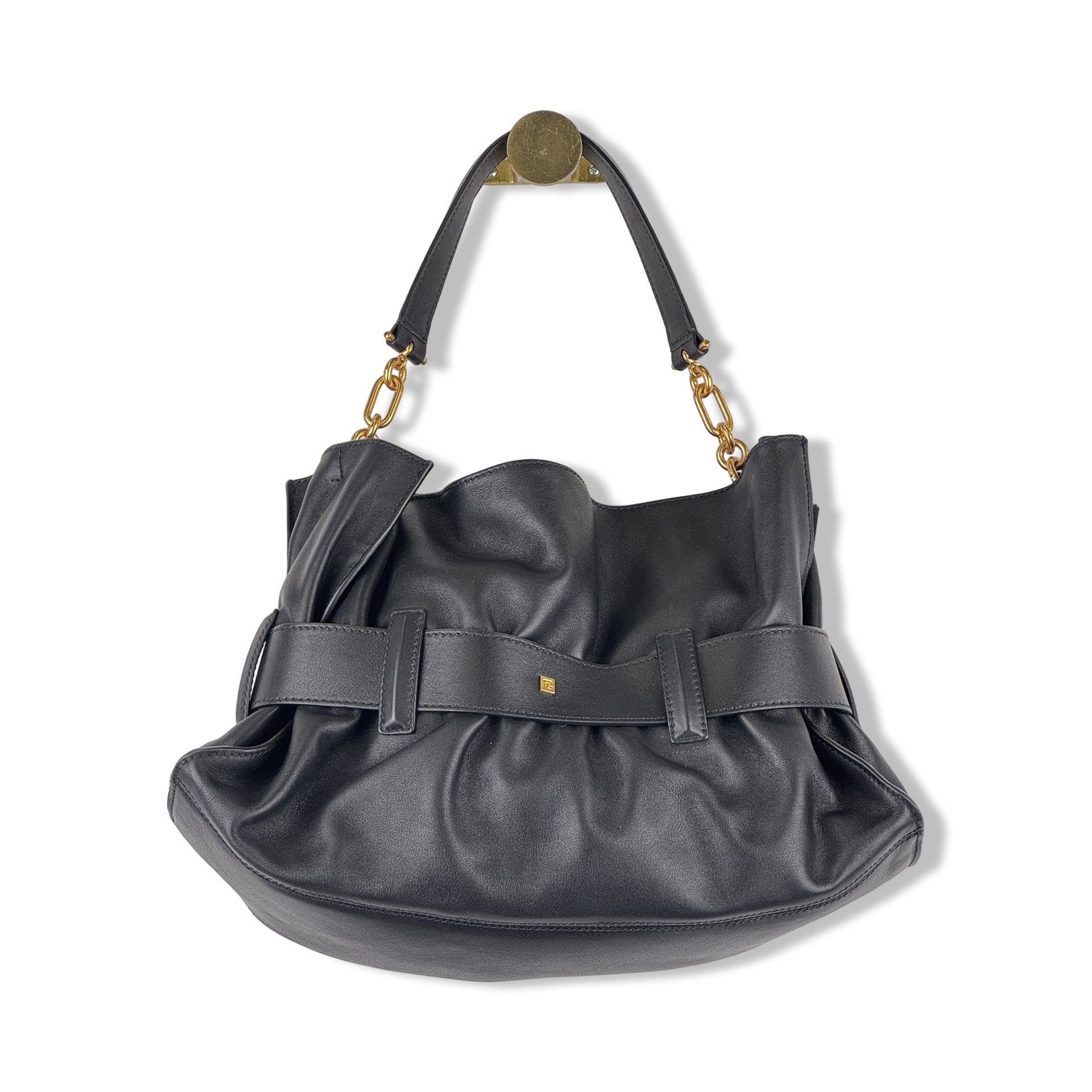 Balmain Medium Anthem Leather Bag