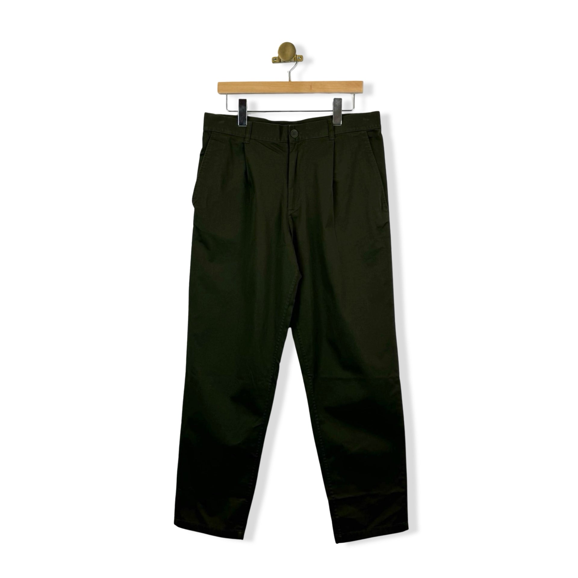 COS Green Tapered Pants