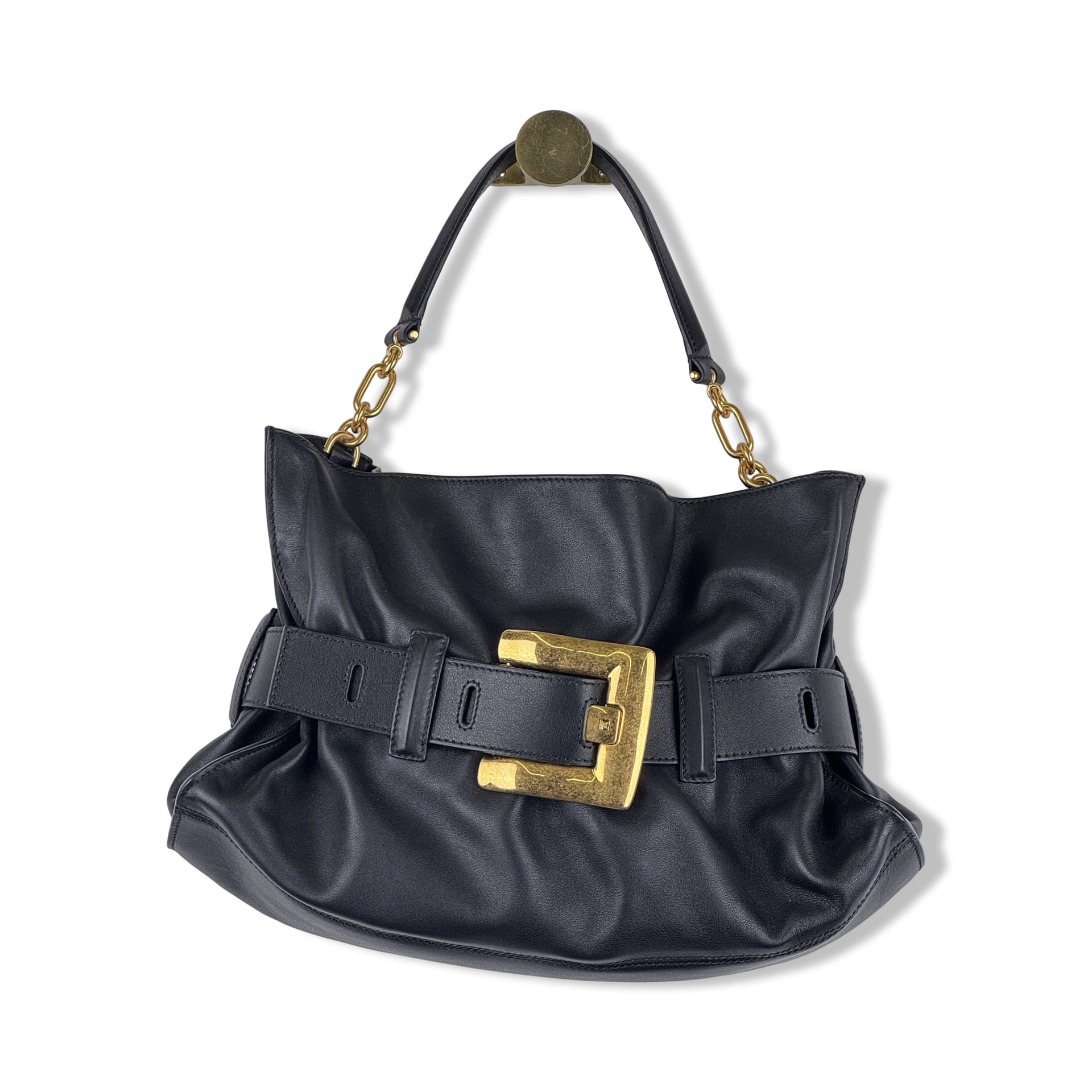 Balmain Medium Anthem Leather Bag