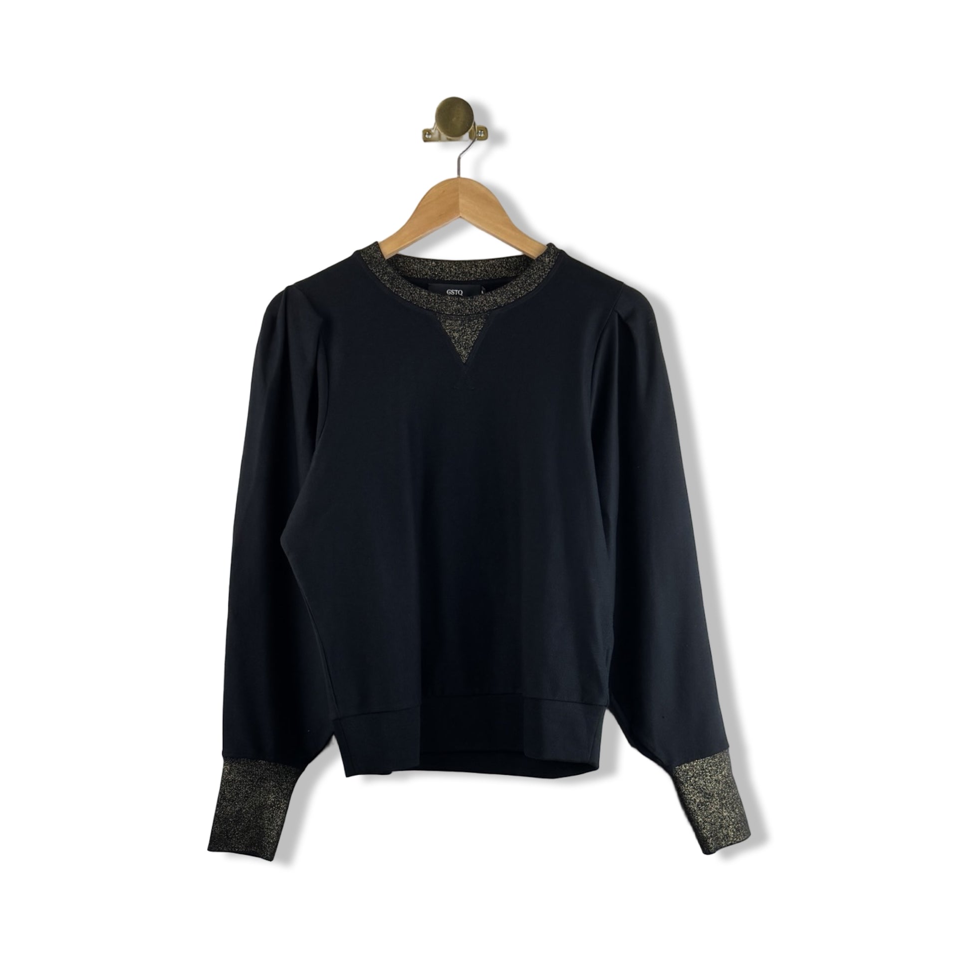 GSTQ Sparkle Cuff Sweatshirt