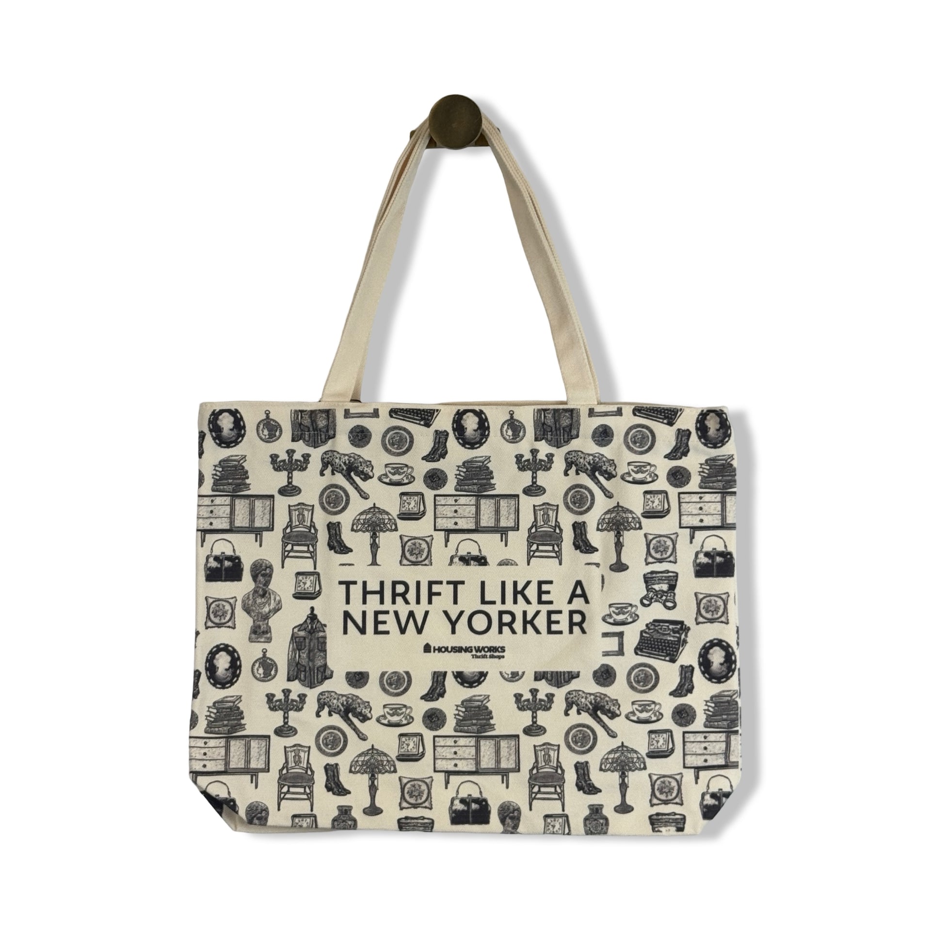 Housing Works Antique Tote Bag