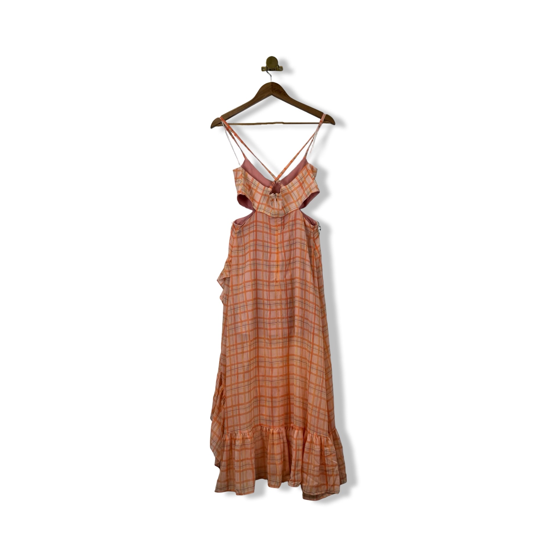 Likely Plaid Cutout Dress