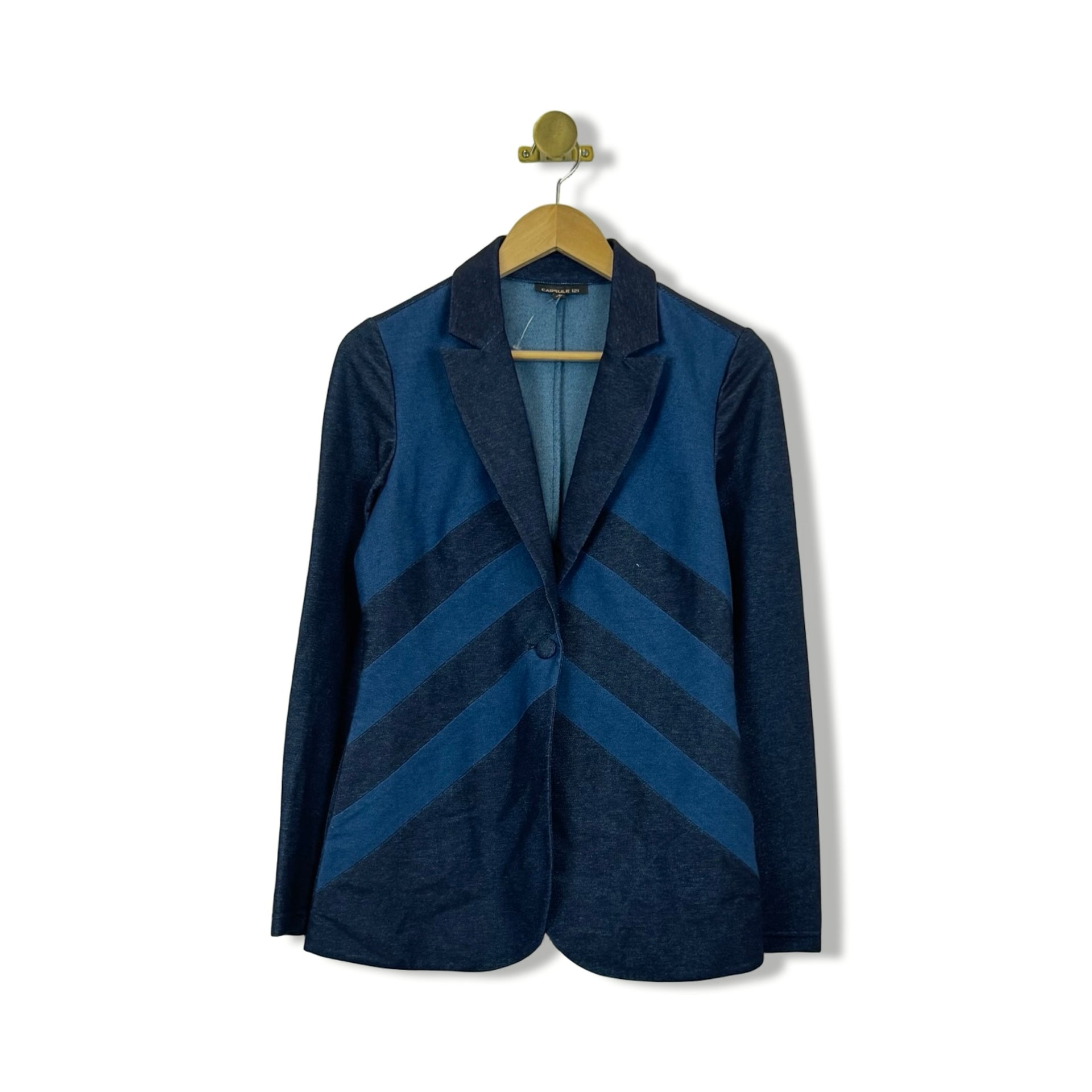 Capsule 121 Chevron Fitted Blazer