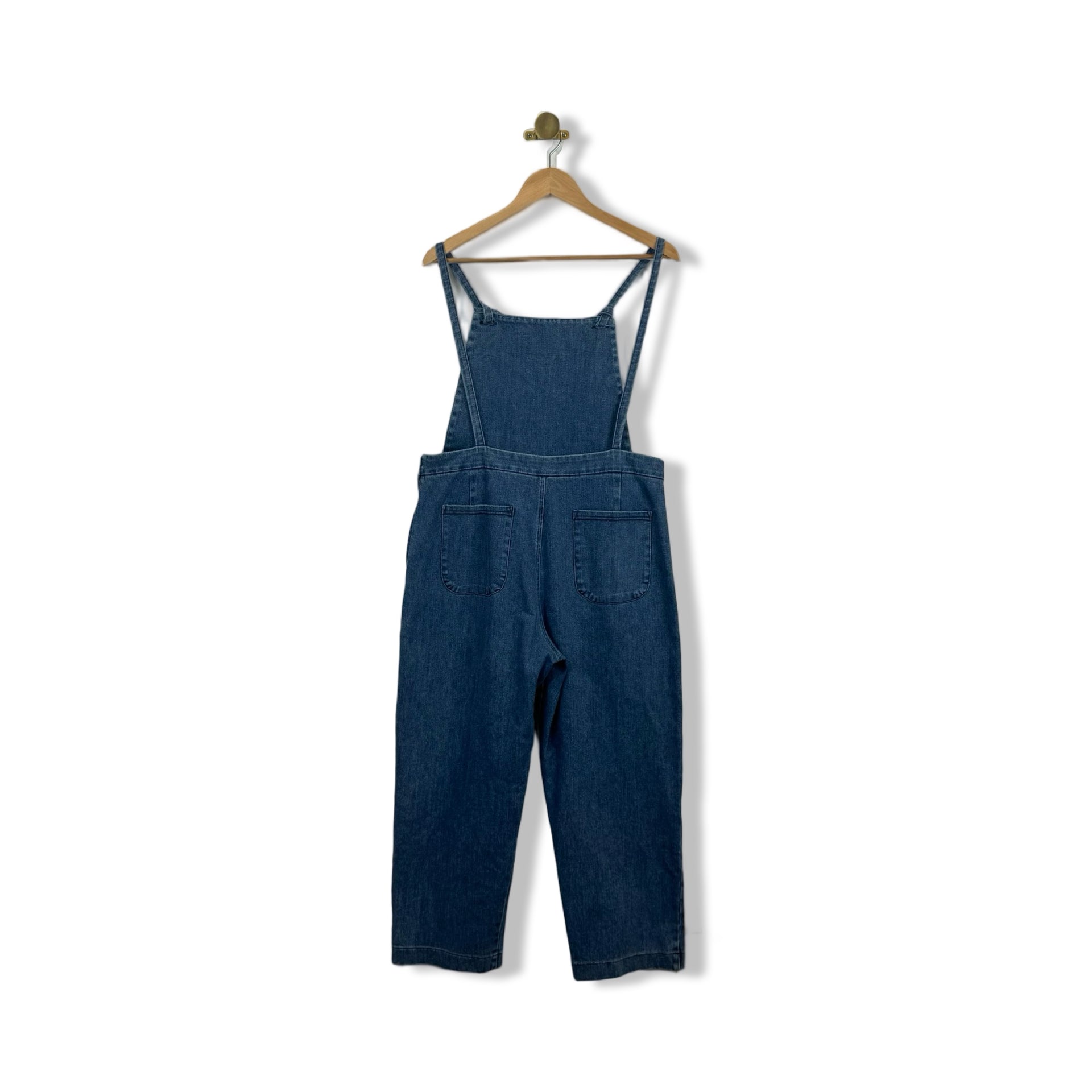 Loup Washed Indigo Knot Overalls