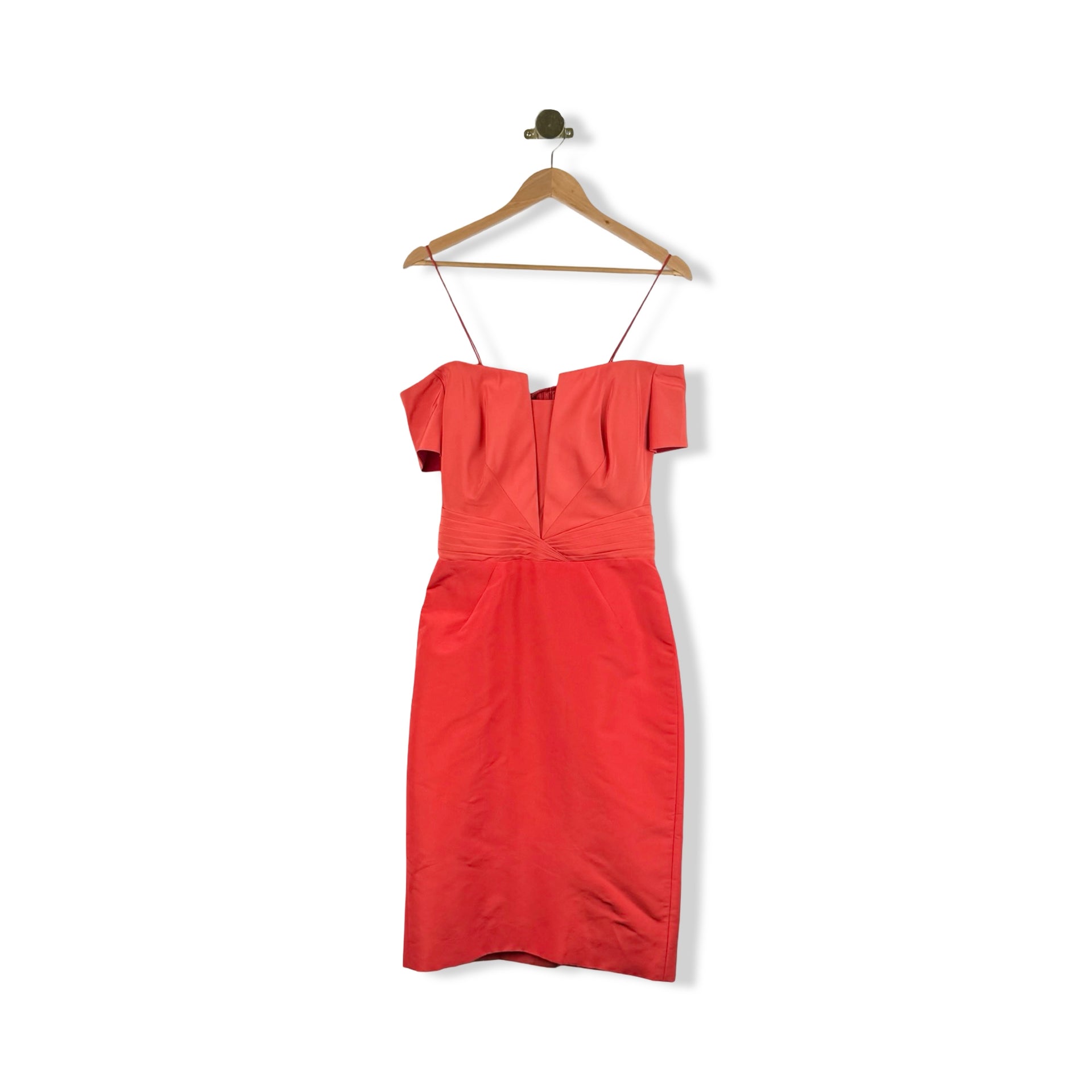 Zac Posen Cold Shoulder Dress