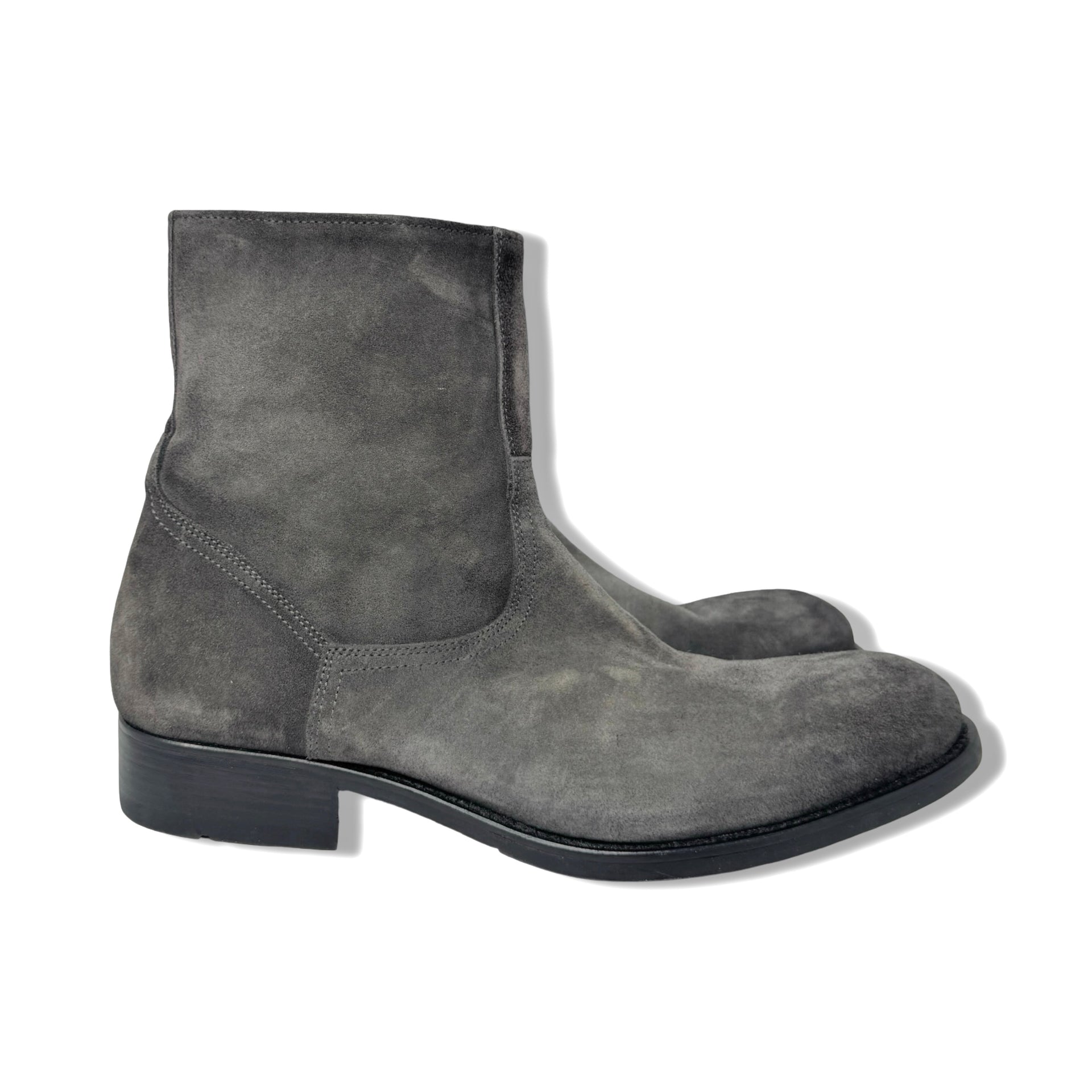 To Boot New York Suede Side Zip Boot