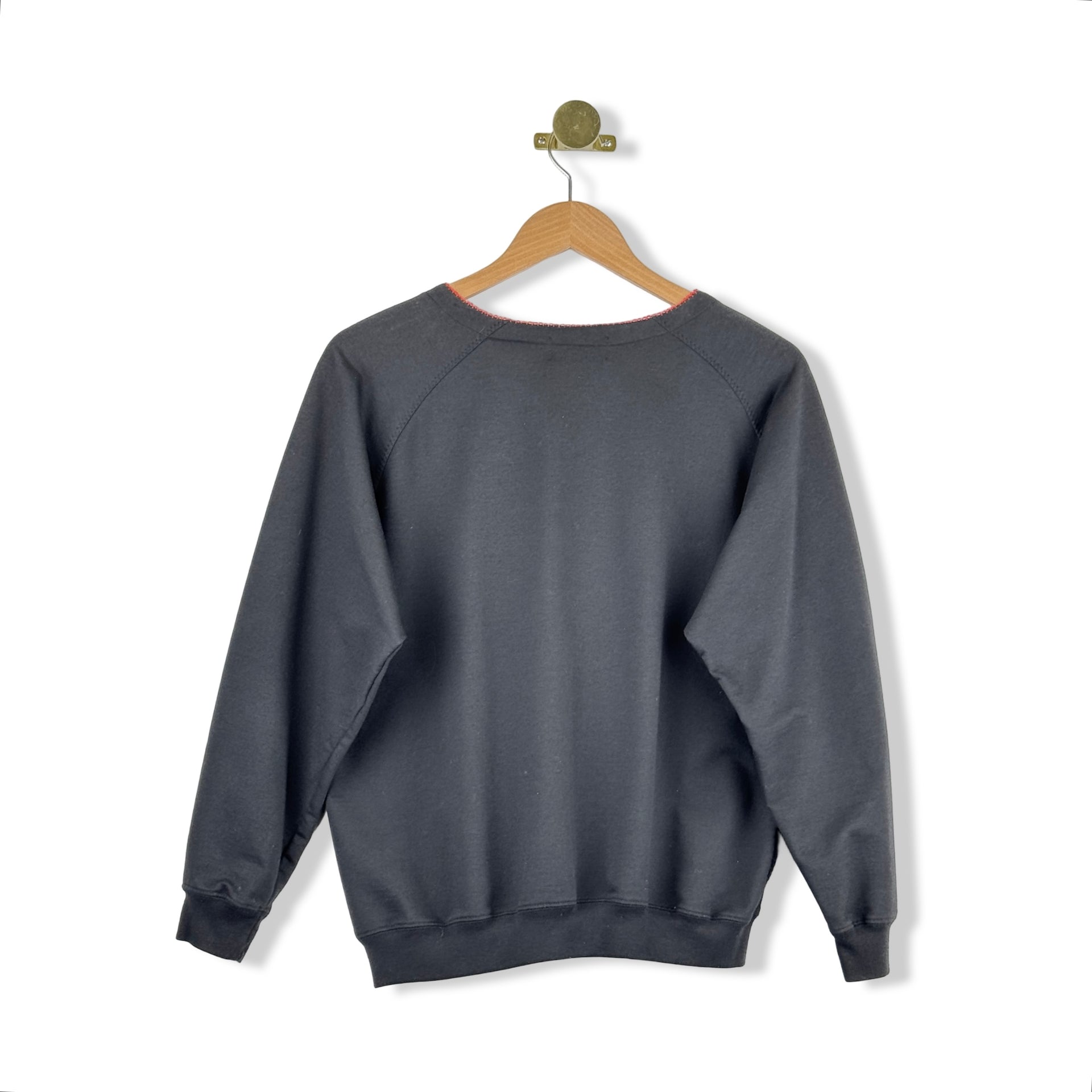 Vintage Blast Textured Floral Long Sleeve Top