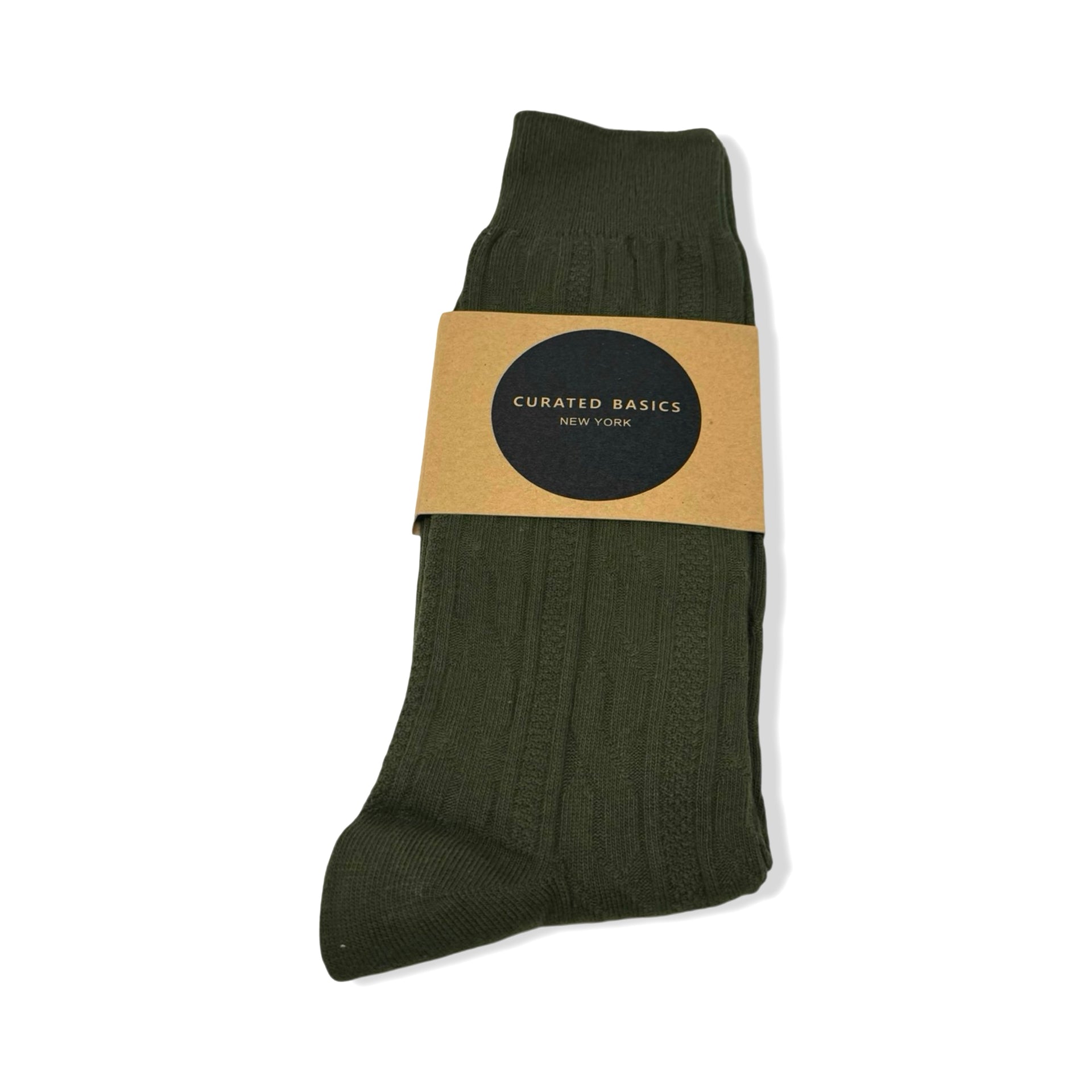 Curated Basics Knit Calf Socks