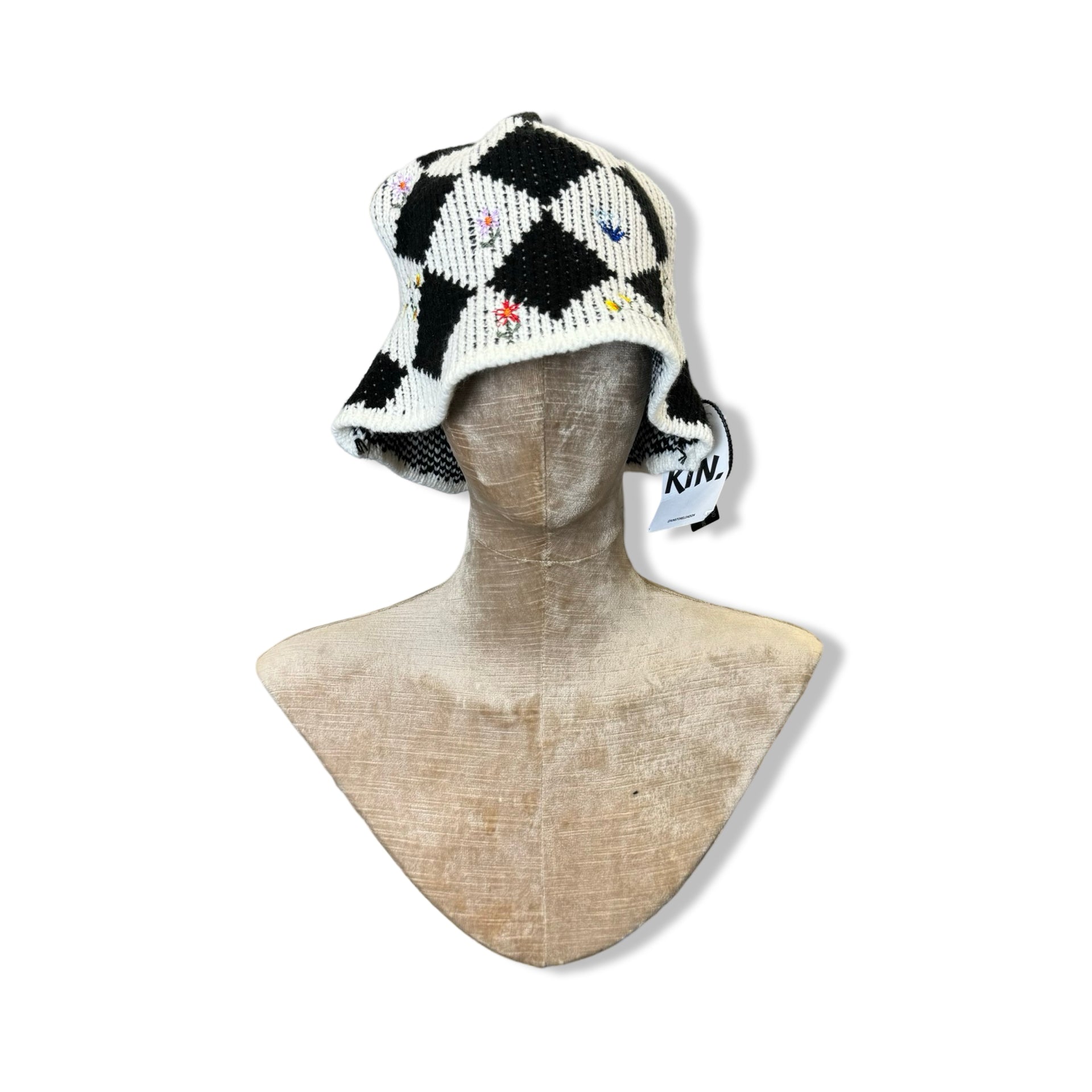 Kin Floral Jacquard Knit Hat