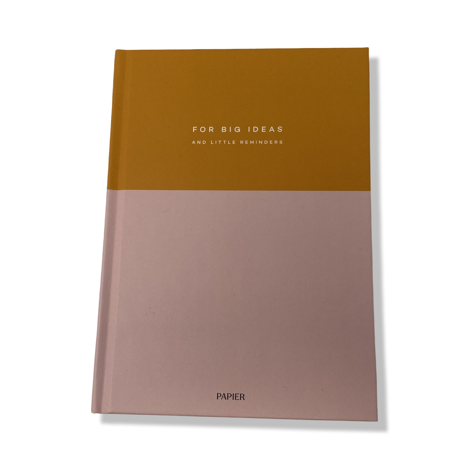 Papier For Big Ideas and Little Reminders Colorblock Notebook