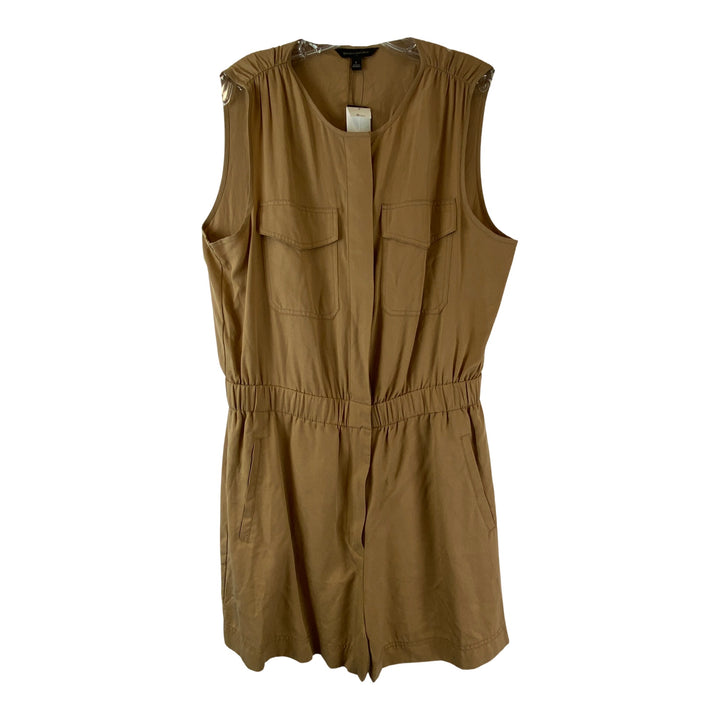 Banana Republic Khaki Chest Pocket Romper