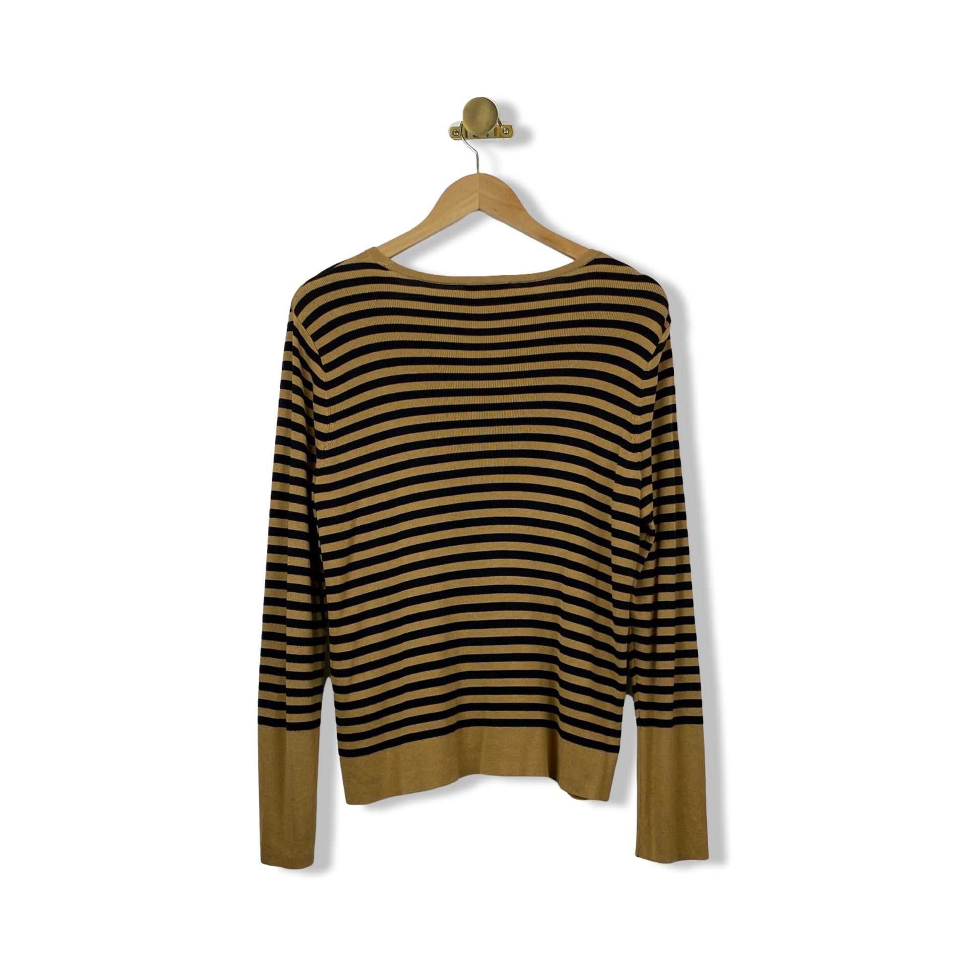 Eileen Fisher Striped Silk Sweater